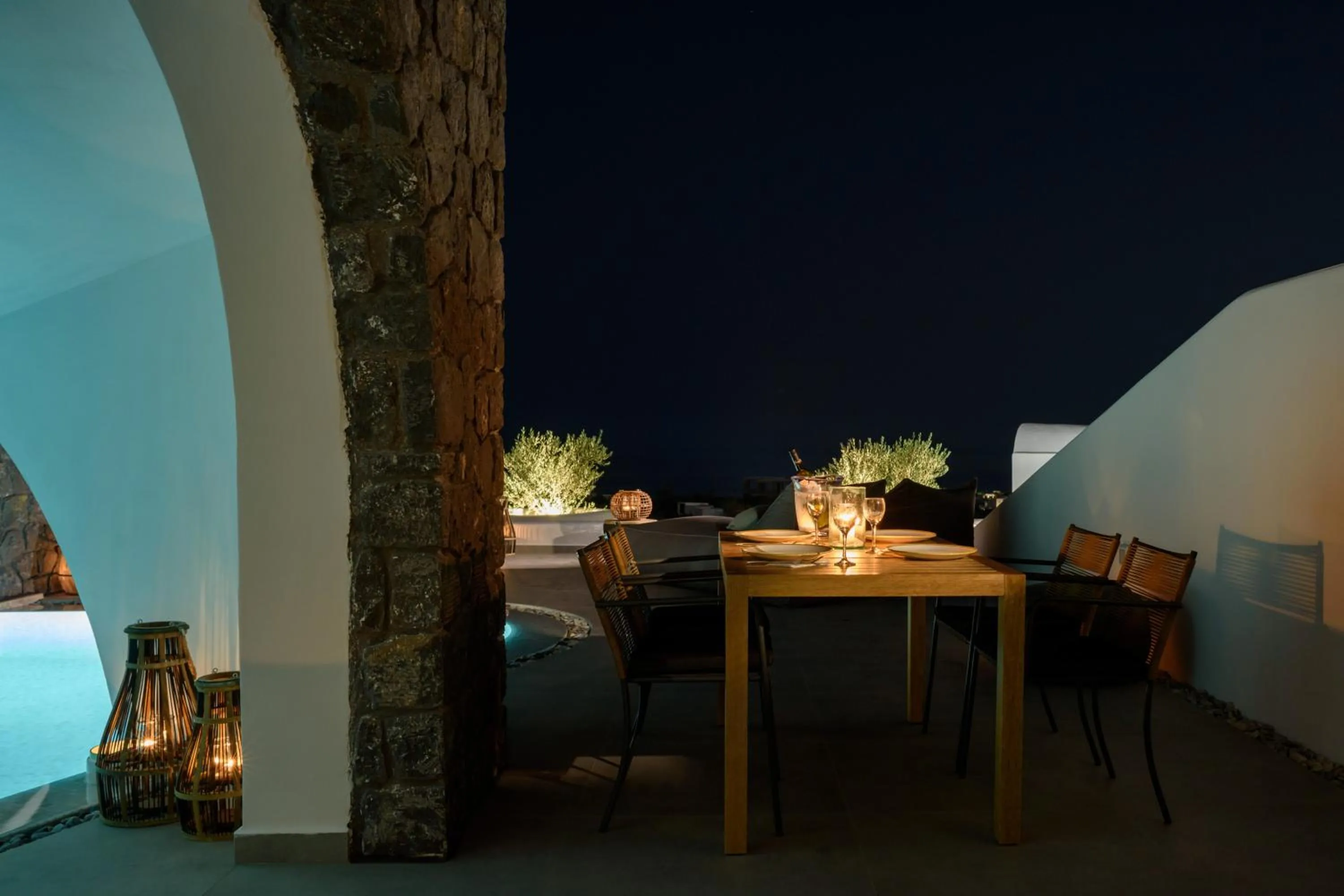 Patio in Este Luxury Suites