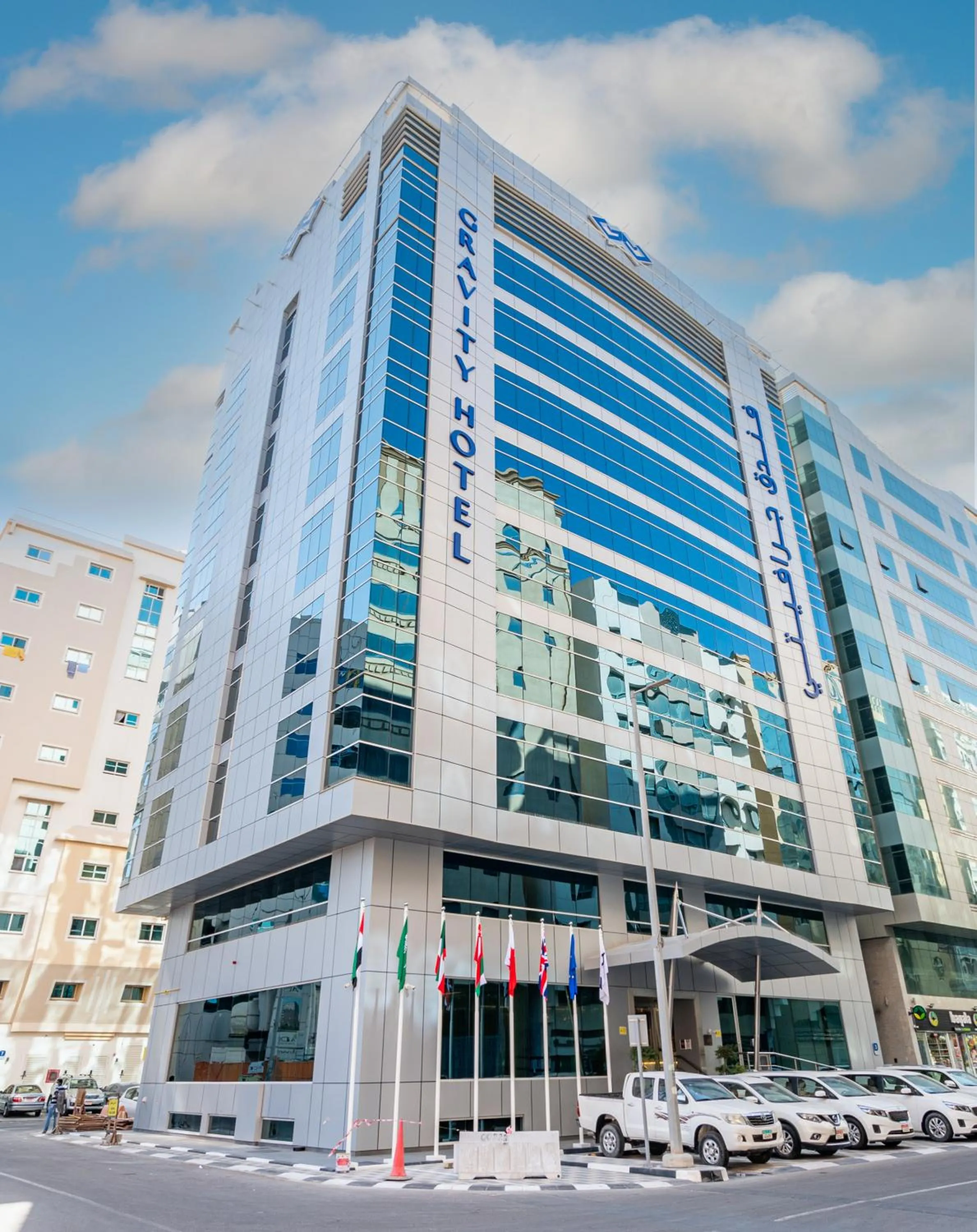 Property building in Gravity Hotel Abu Dhabi