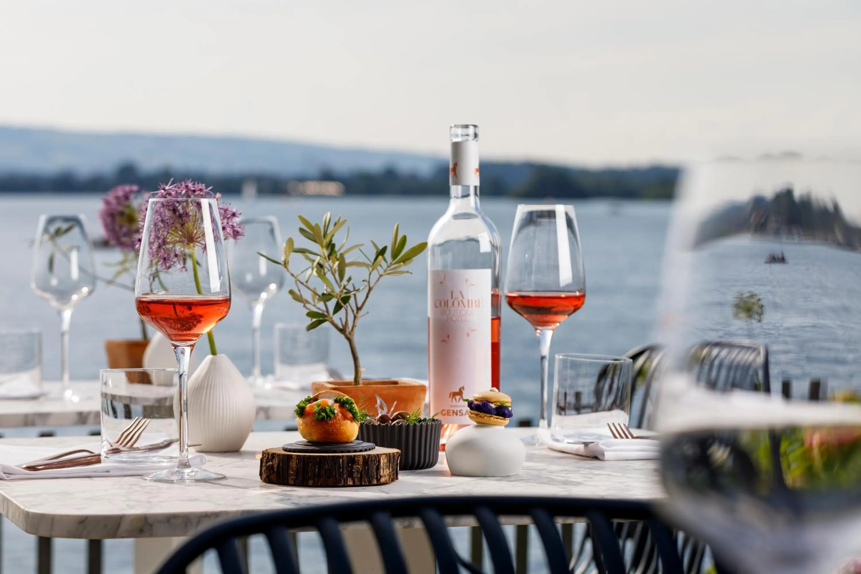 Balcony/Terrace in La Colombe Boutique Hotel