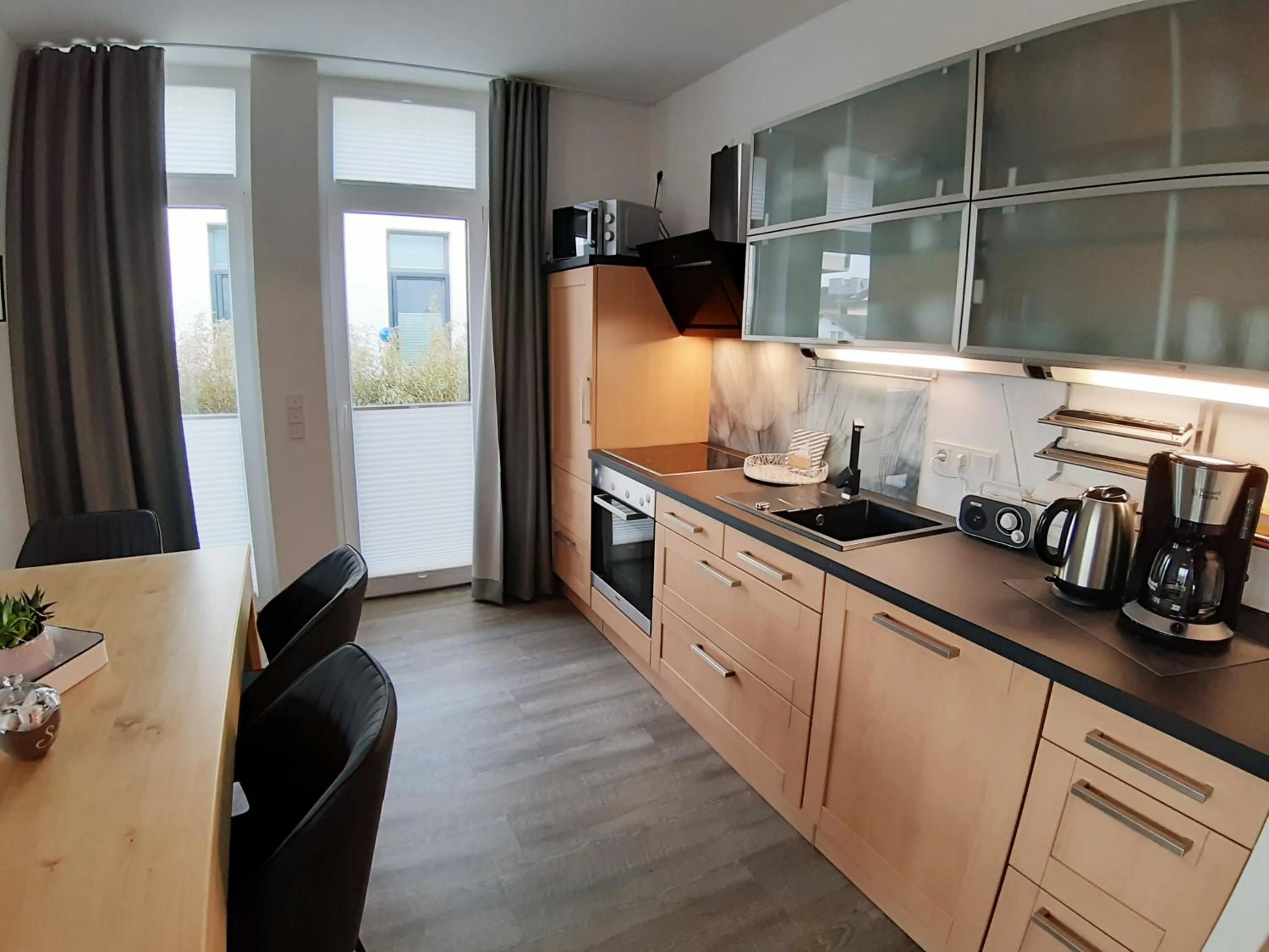 Kitchen or kitchenette in Riecht nach Meer