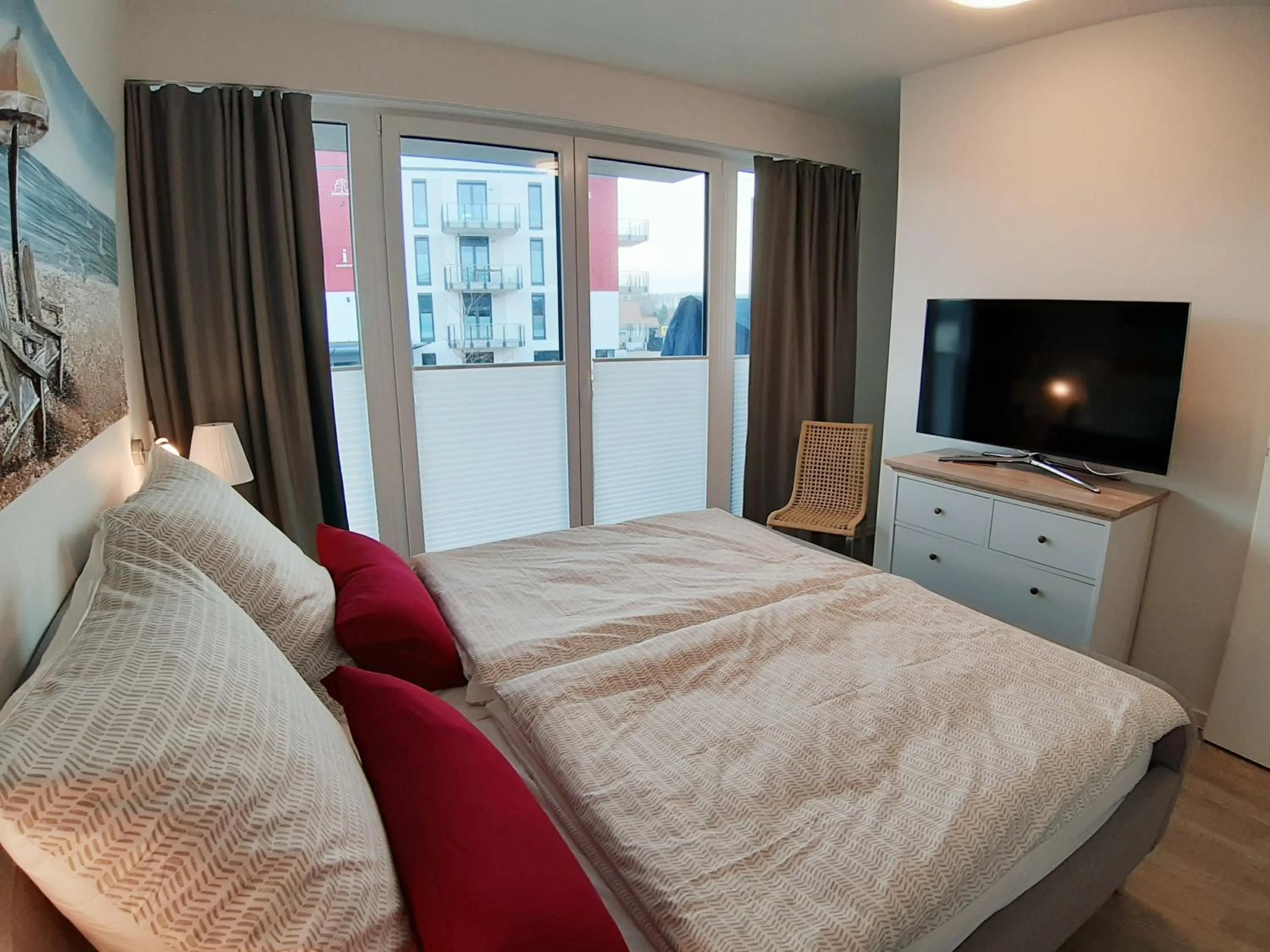 Bed in Riecht nach Meer
