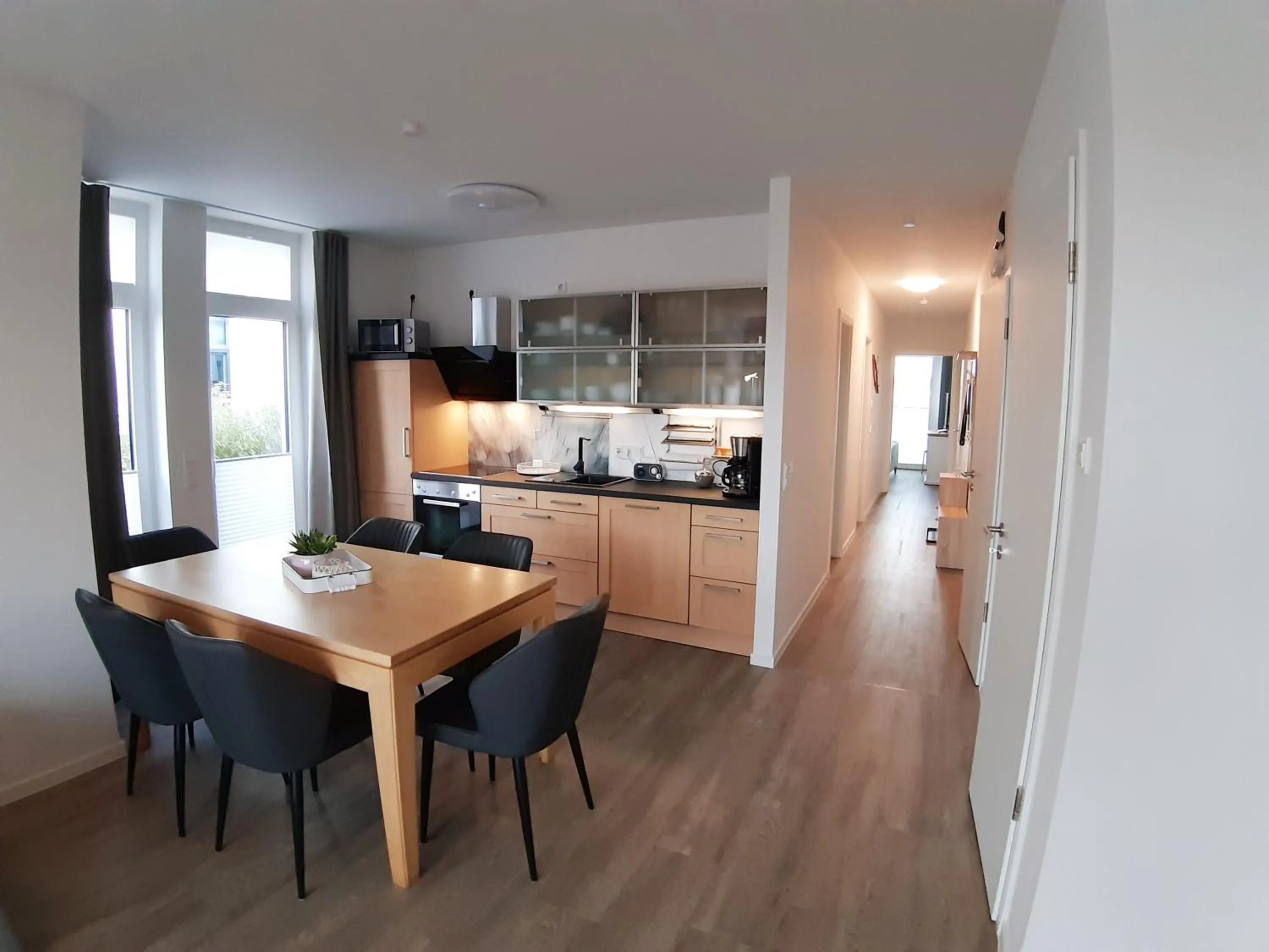 Kitchen or kitchenette in Riecht nach Meer