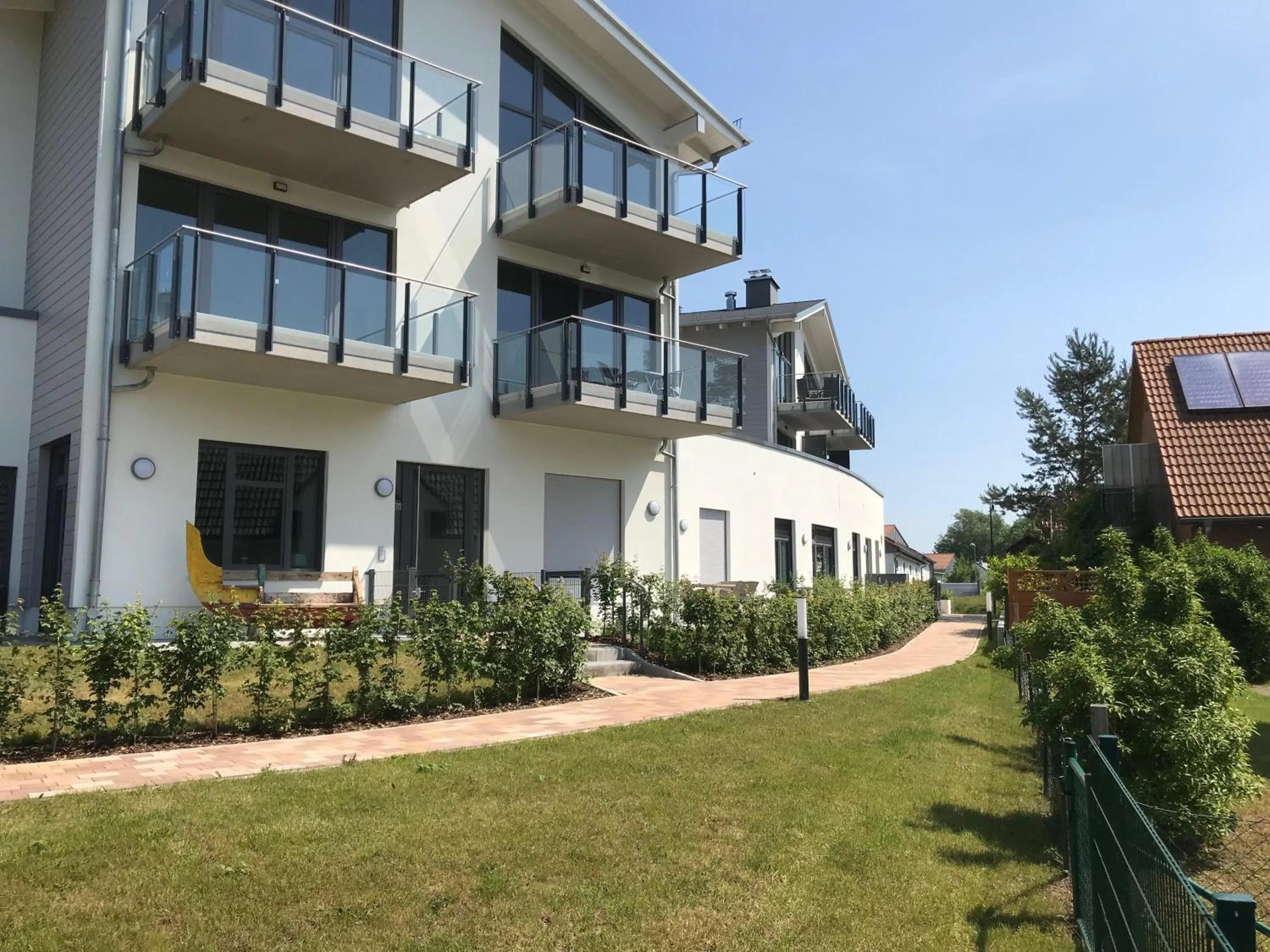 Property building in Riecht nach Meer