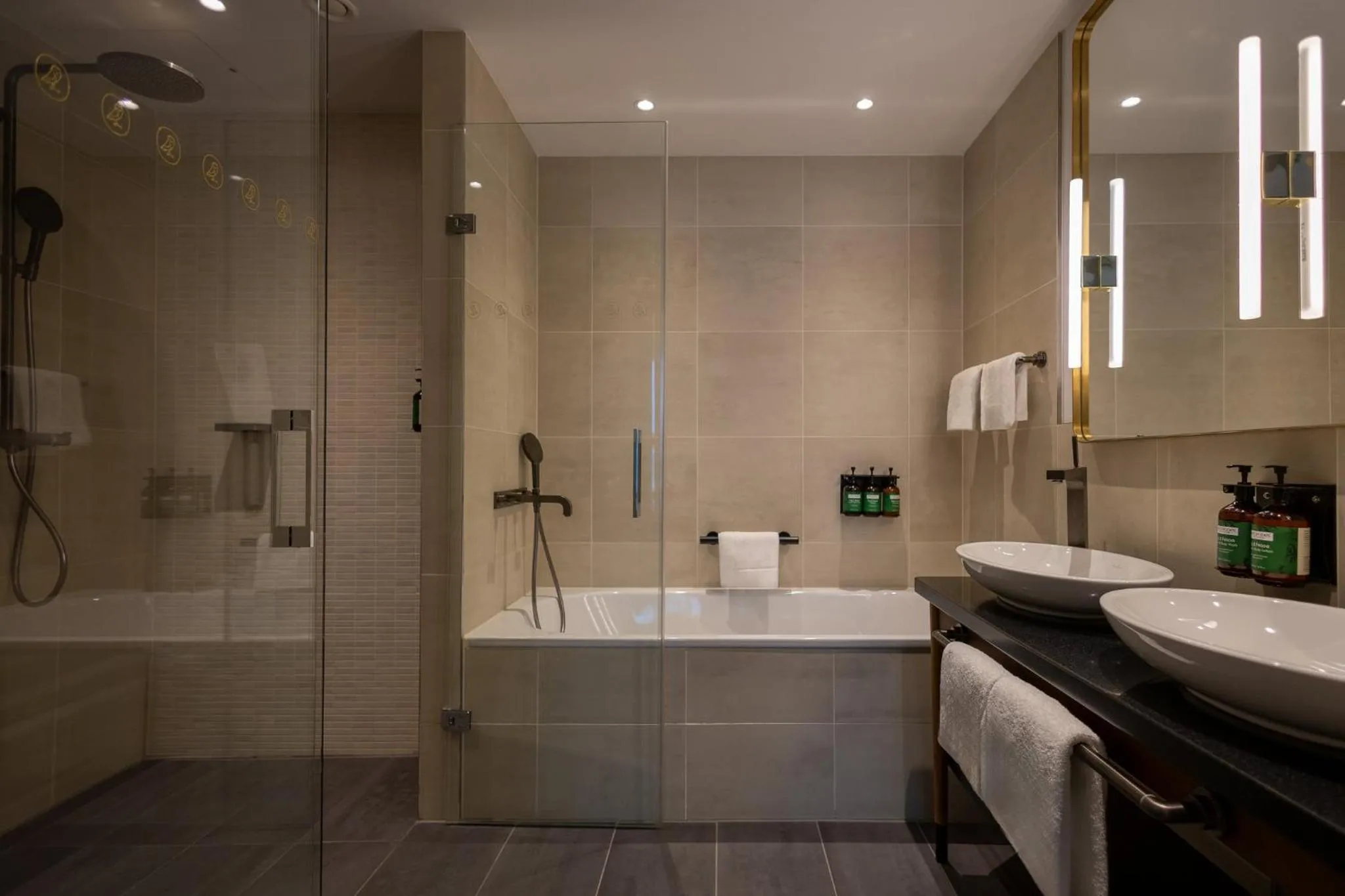 Bathroom in voco The Hague by IHG