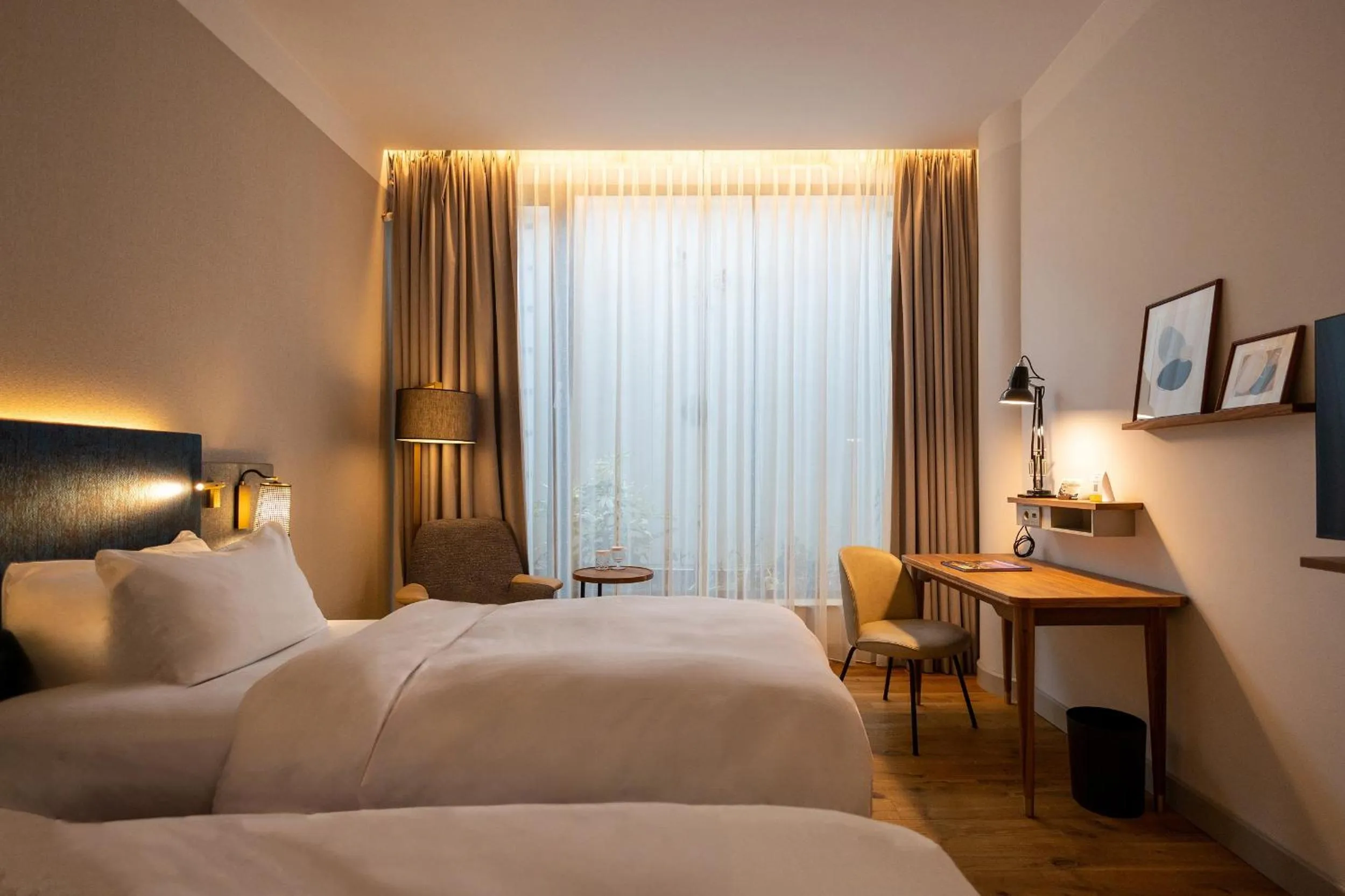 Bedroom, Bed in voco The Hague by IHG