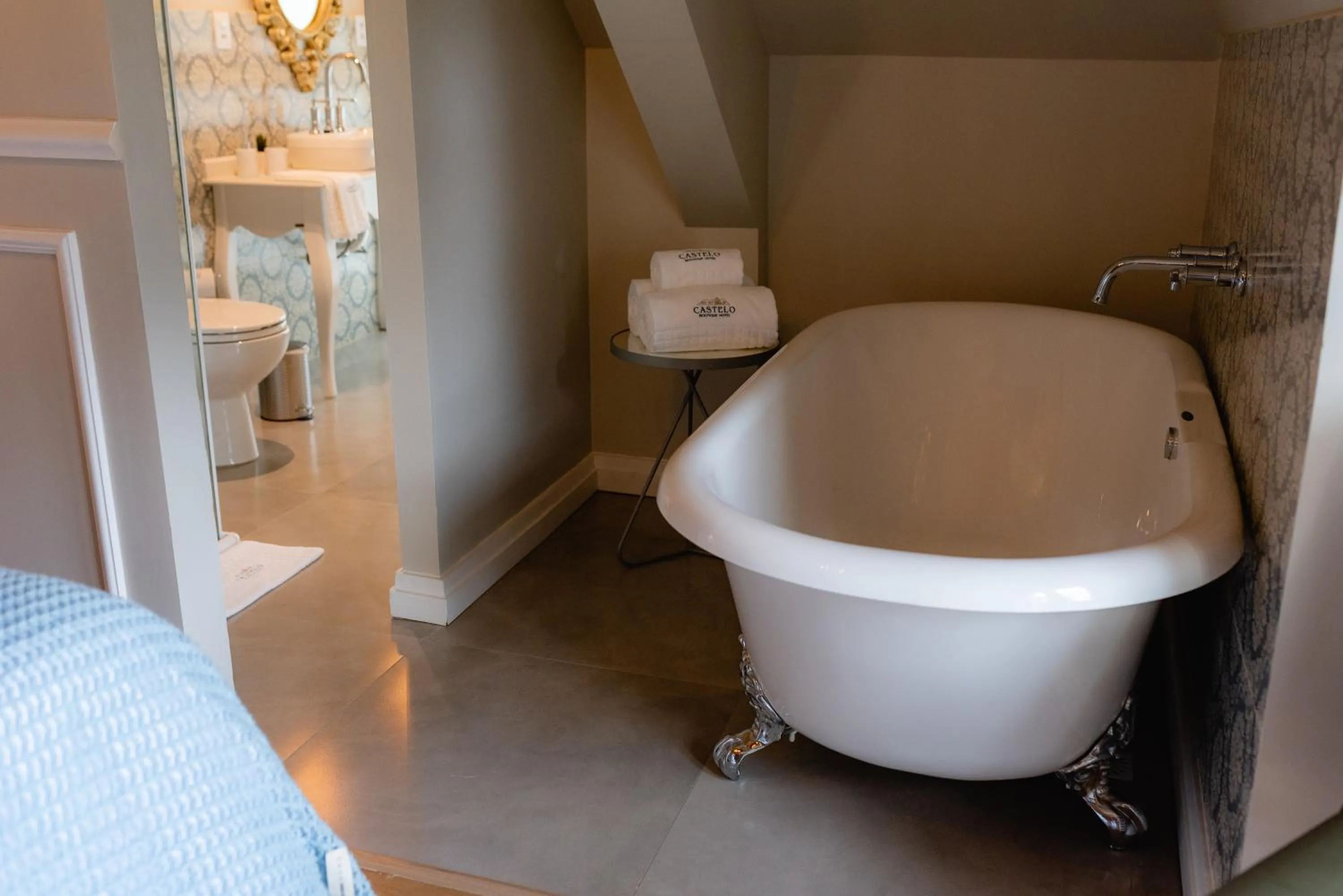 Bed in Castelo Boutique Hotel