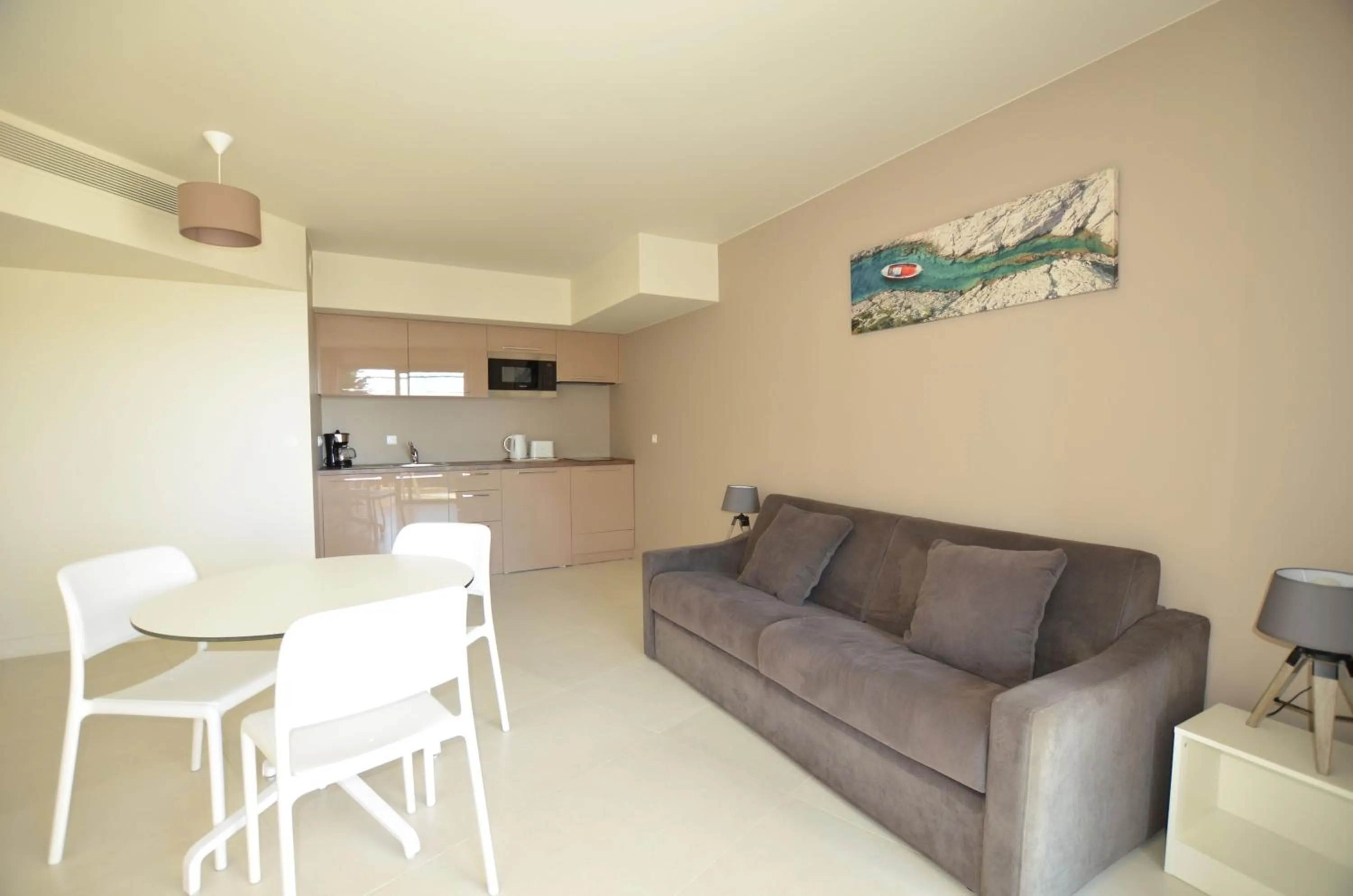 Living room in La Perle d'Eze - Aparthotel