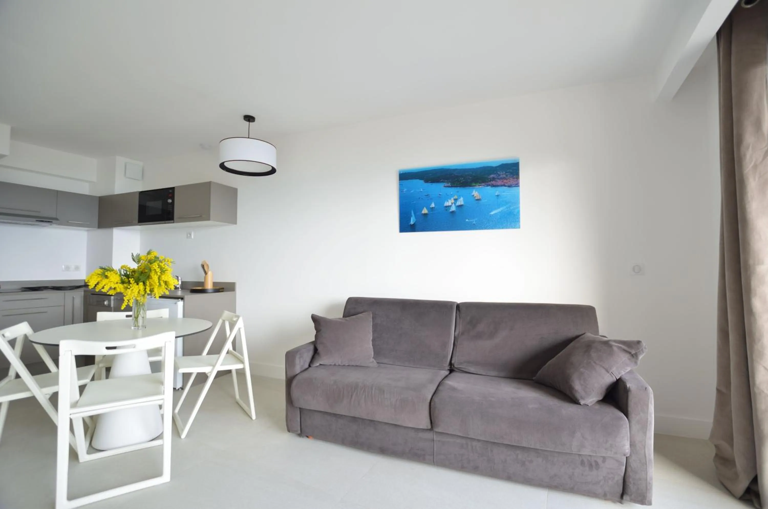 Living room in La Perle d'Eze - Aparthotel