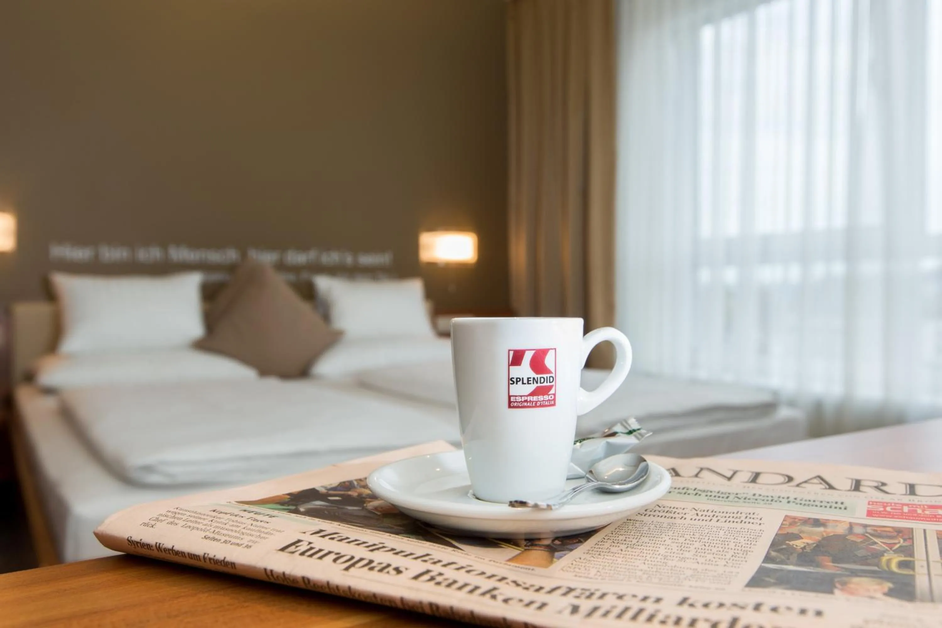 Coffee/tea facilities, Bed in Hotel Süd Graz