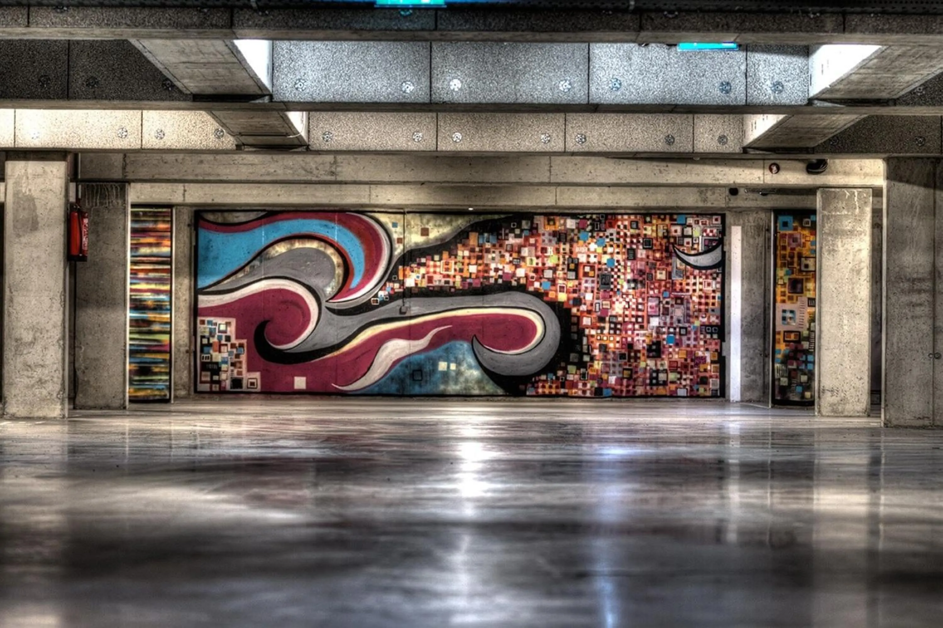 Decorative detail in Hotel Süd Graz