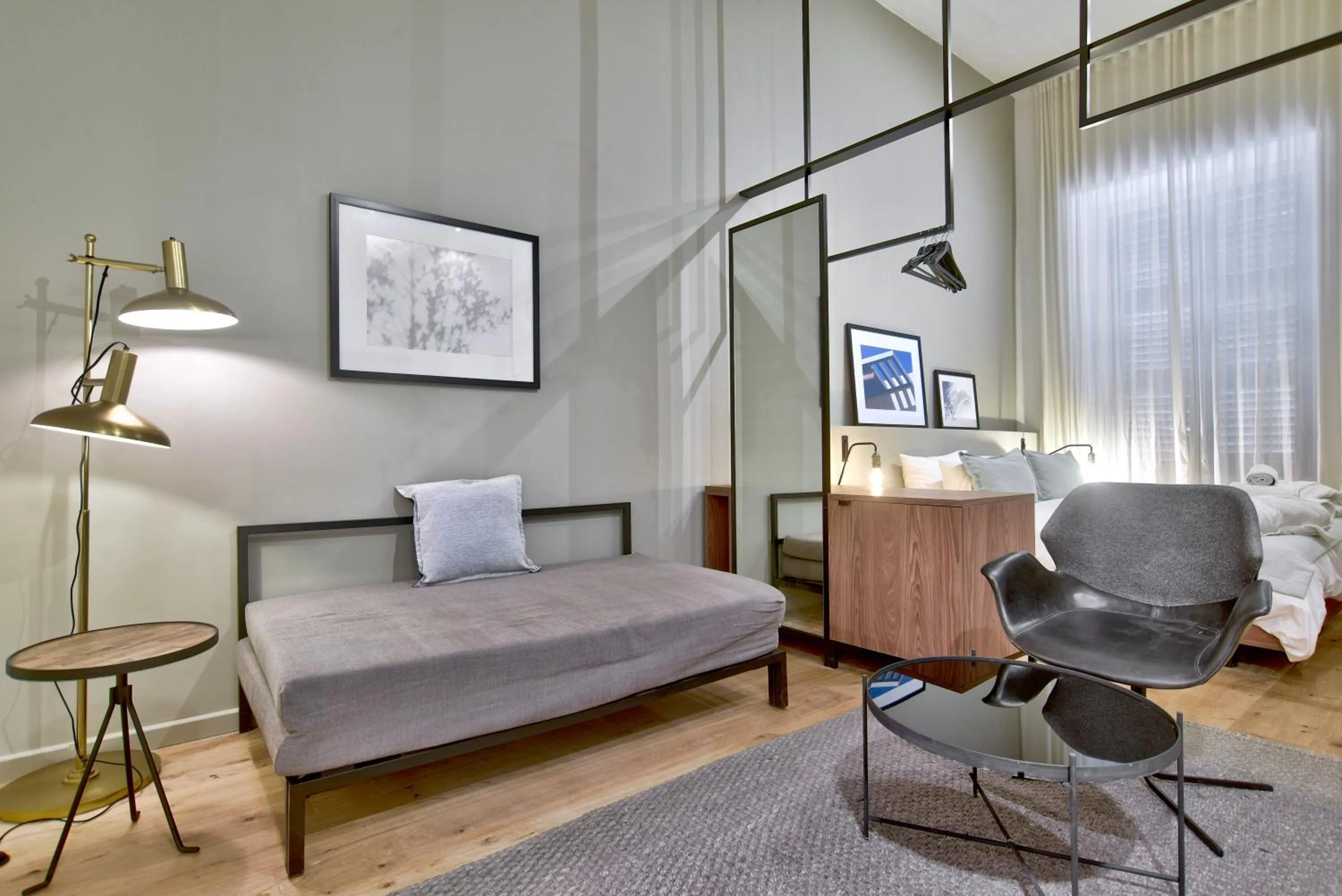 Seating area, Bed in Guest House de la Valette