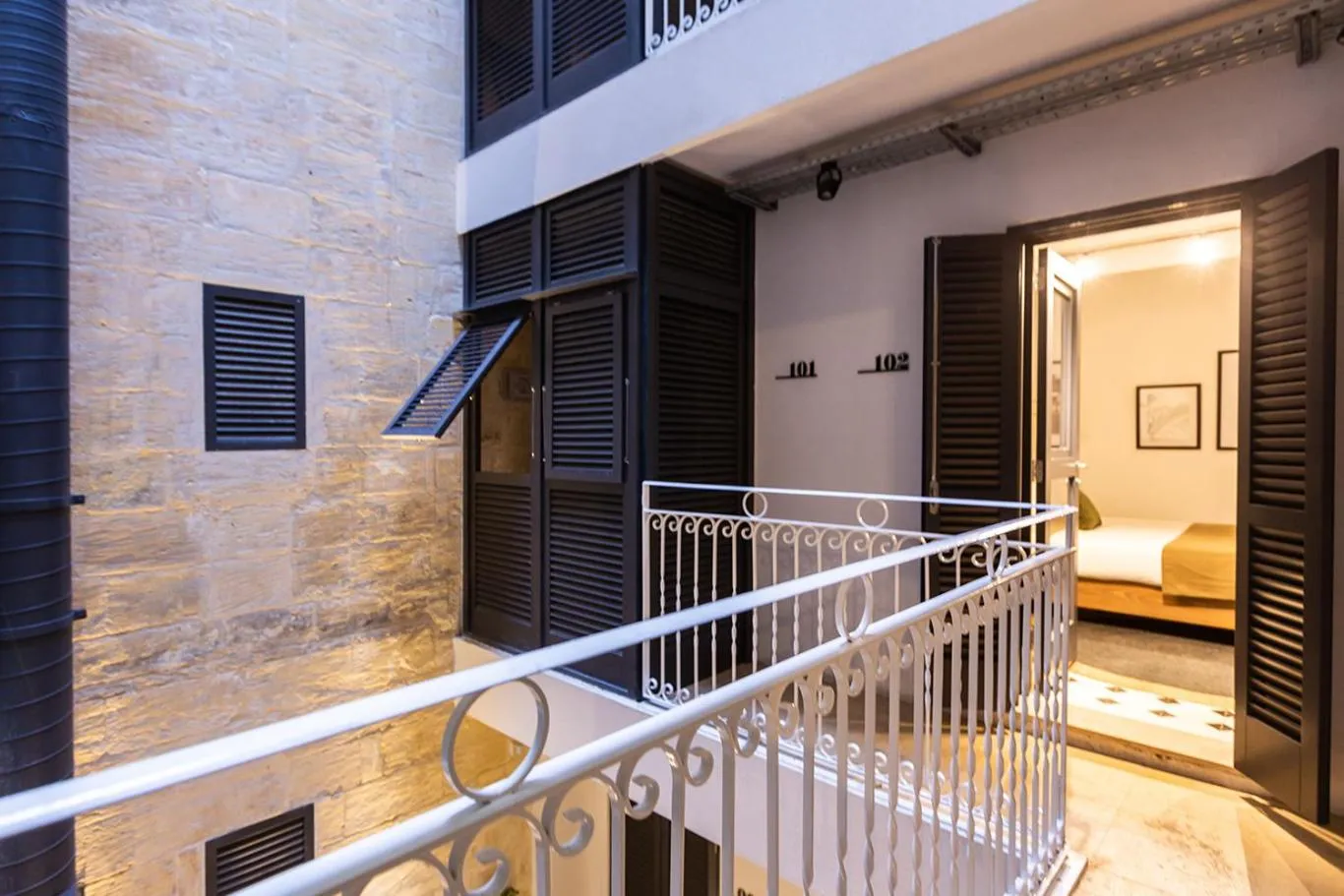 Balcony/Terrace in Guest House de la Valette