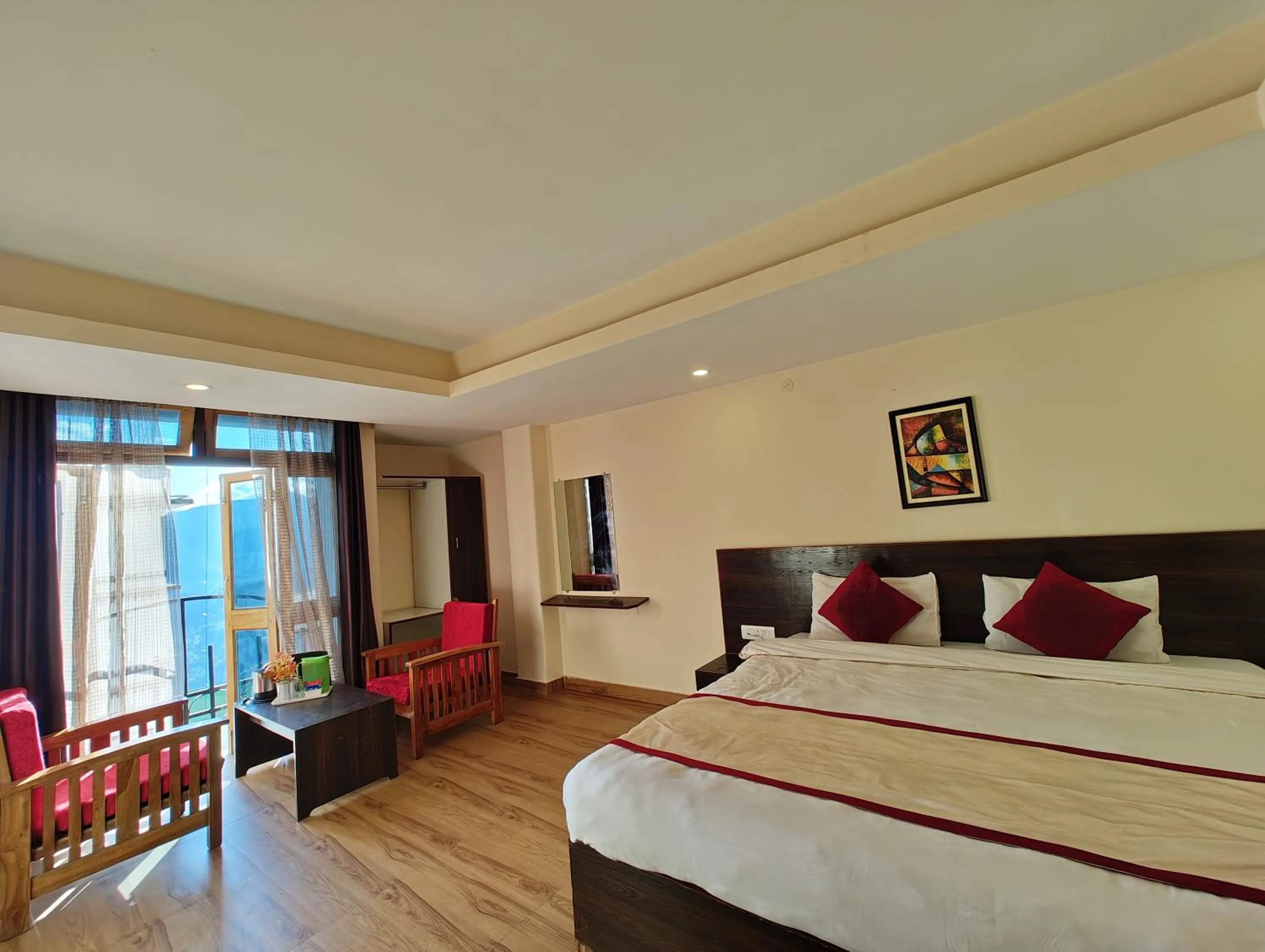 Bedroom, Bed in Hotel The Narayani Continental