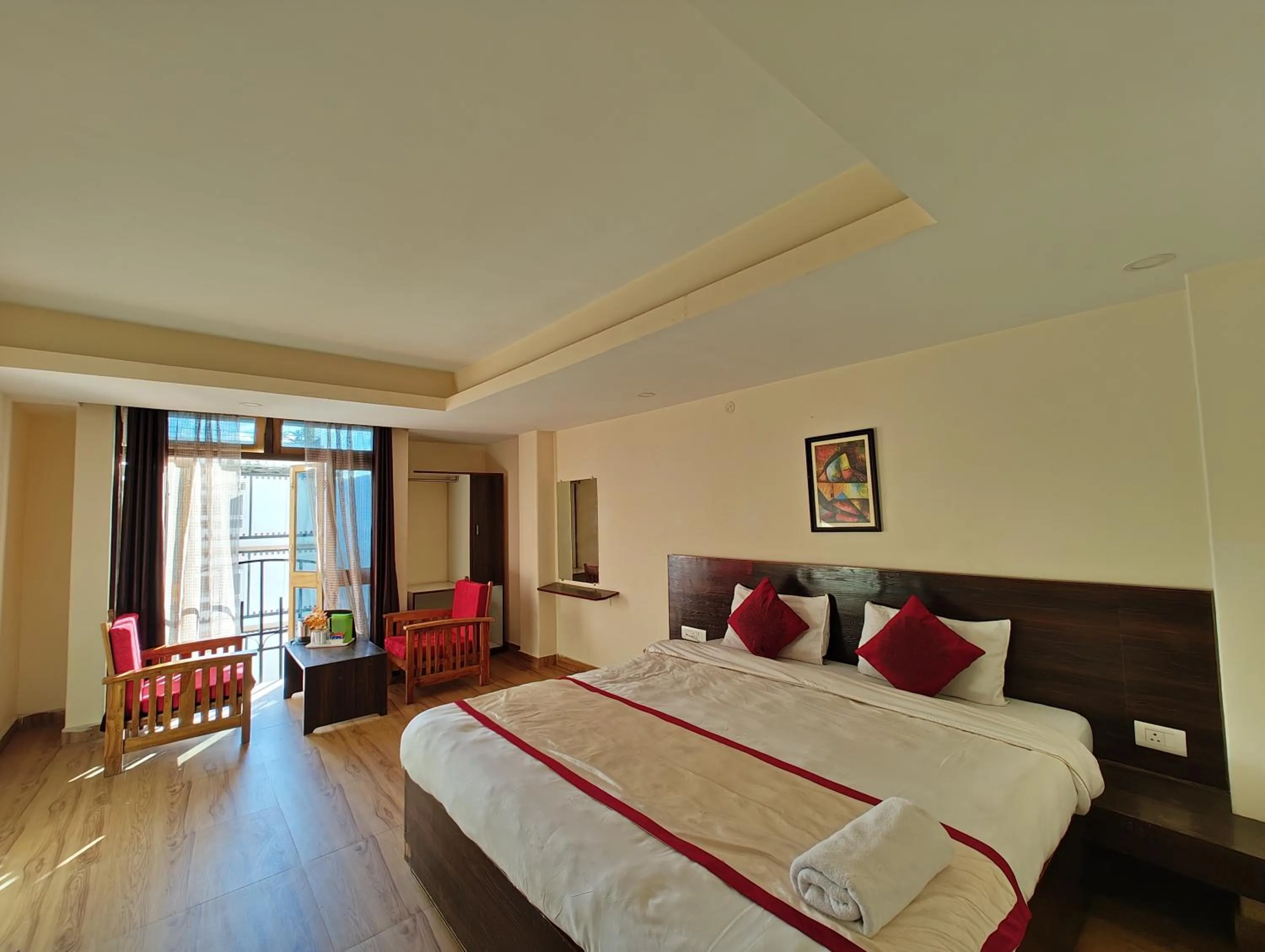 Bedroom, Bed in Hotel The Narayani Continental