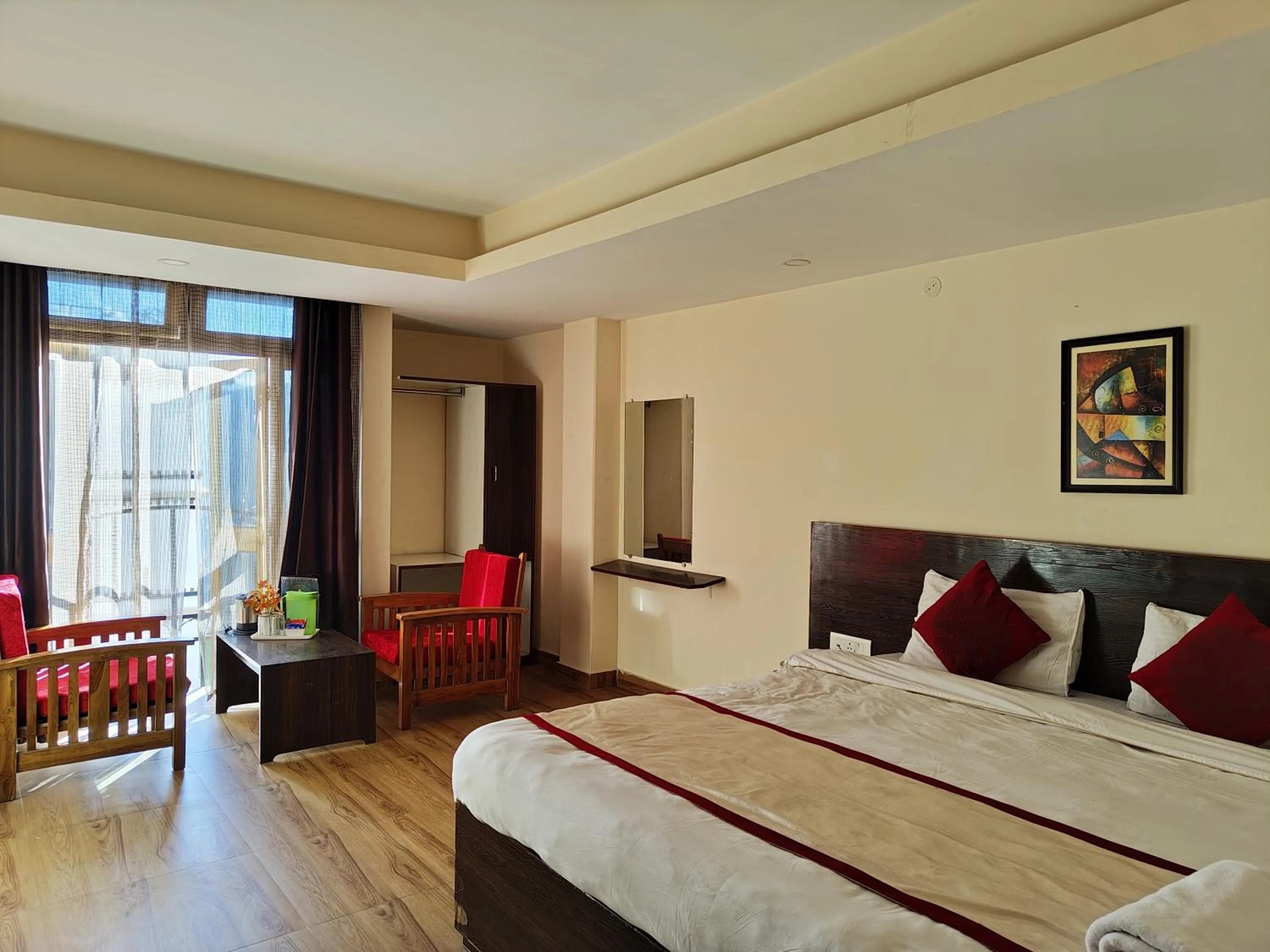 Bedroom, Bed in Hotel The Narayani Continental