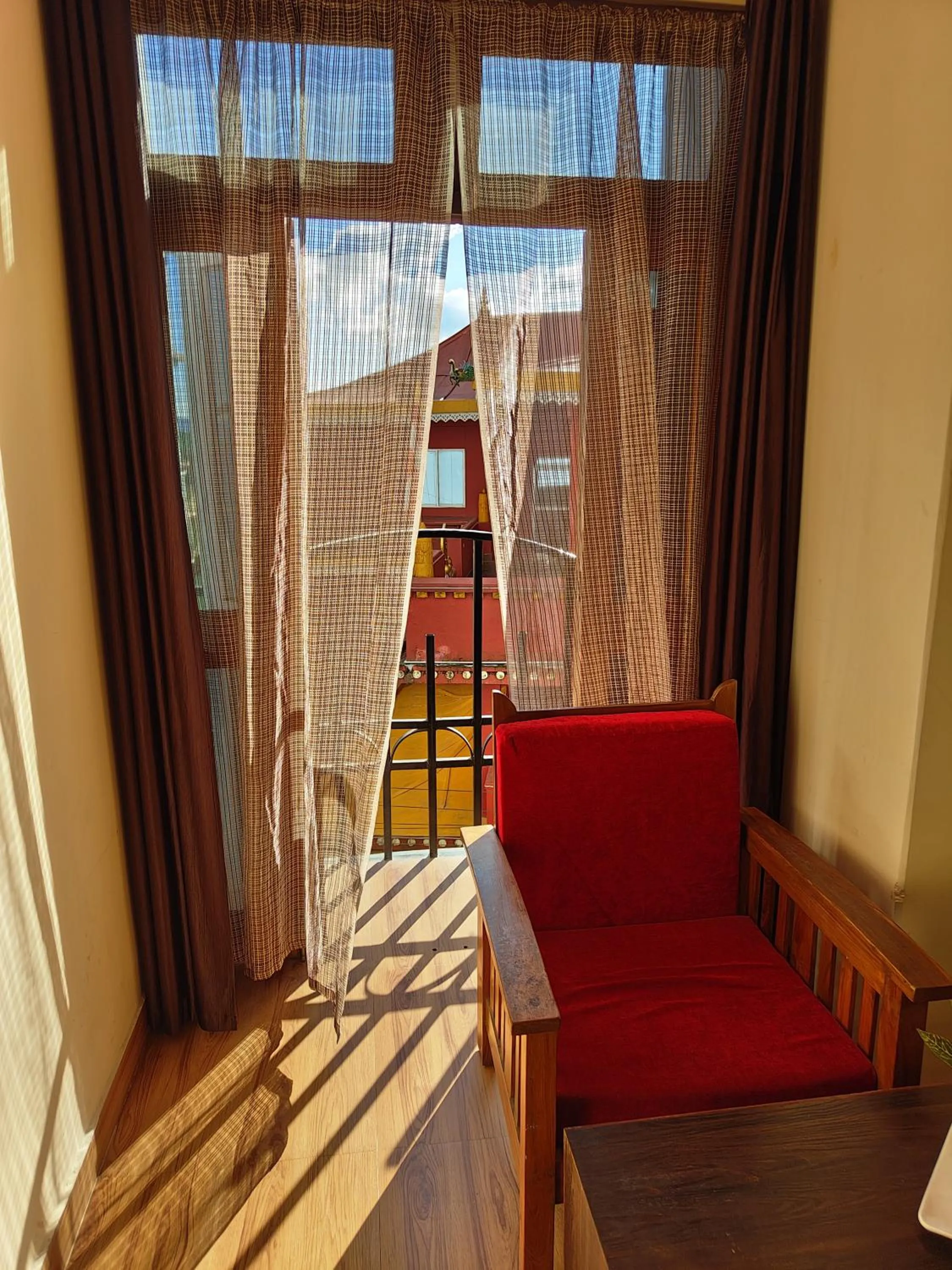 Balcony/Terrace in Hotel The Narayani Continental