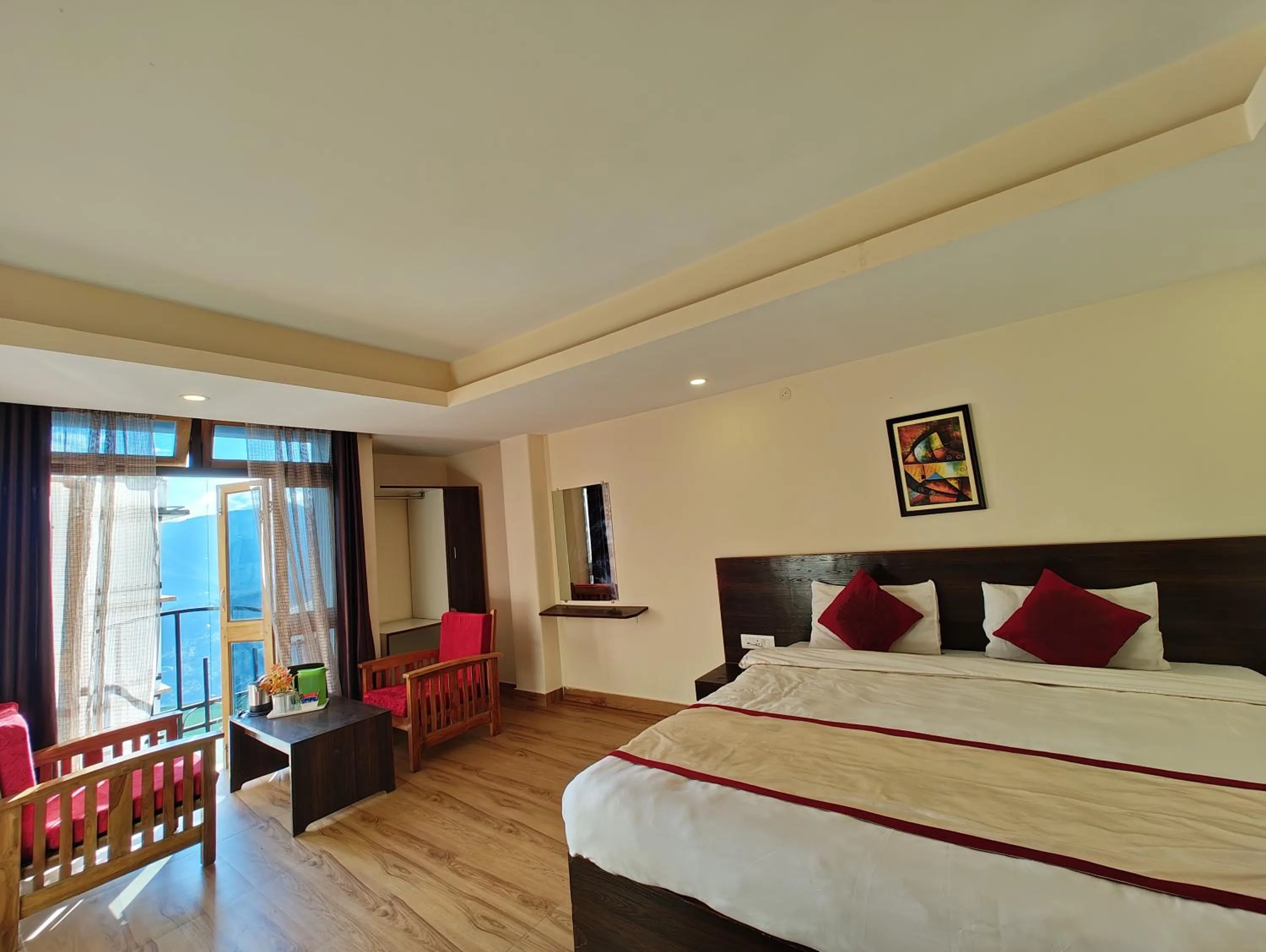 Bedroom, Bed in Hotel The Narayani Continental