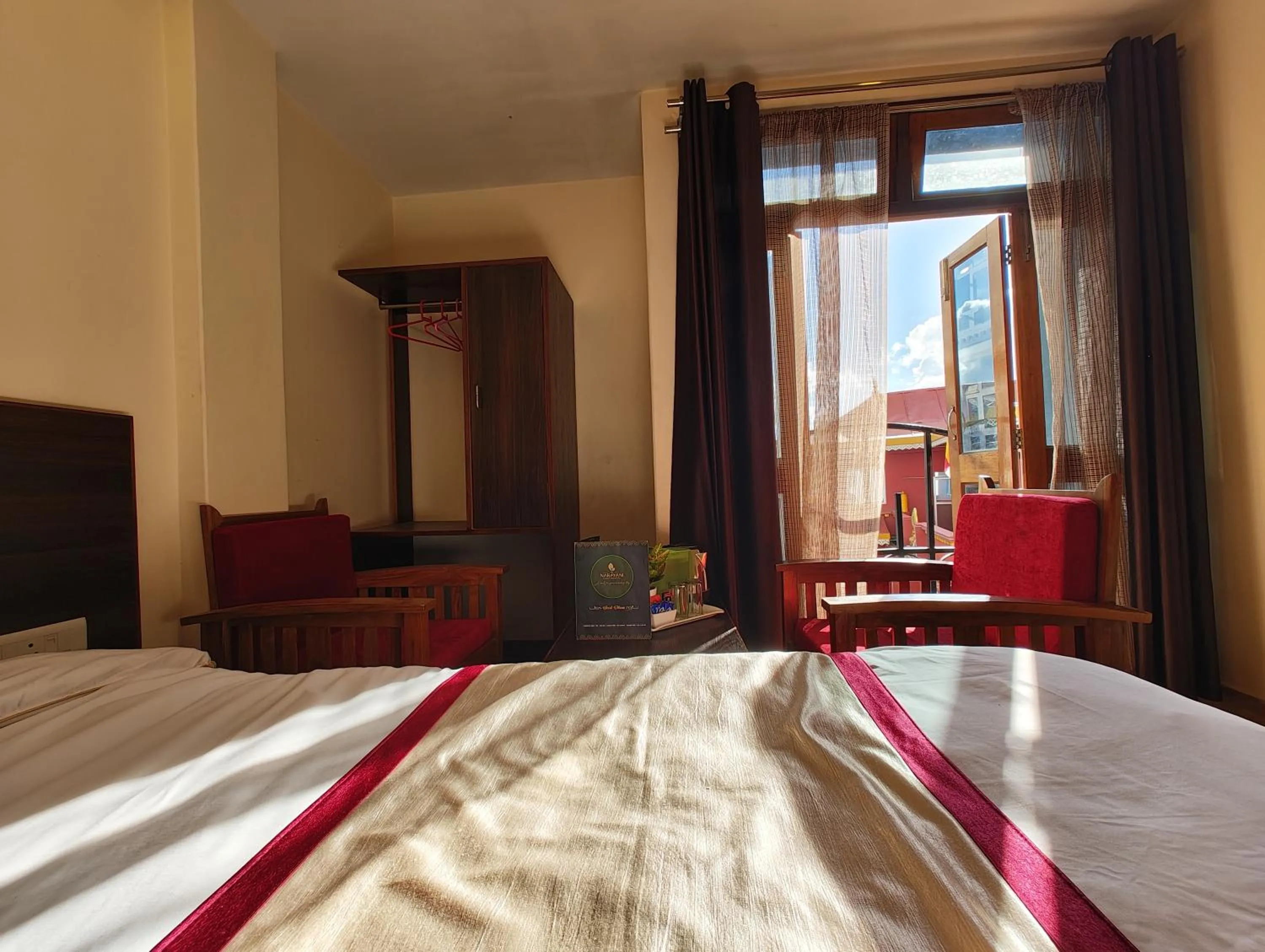 Bedroom, Bed in Hotel The Narayani Continental