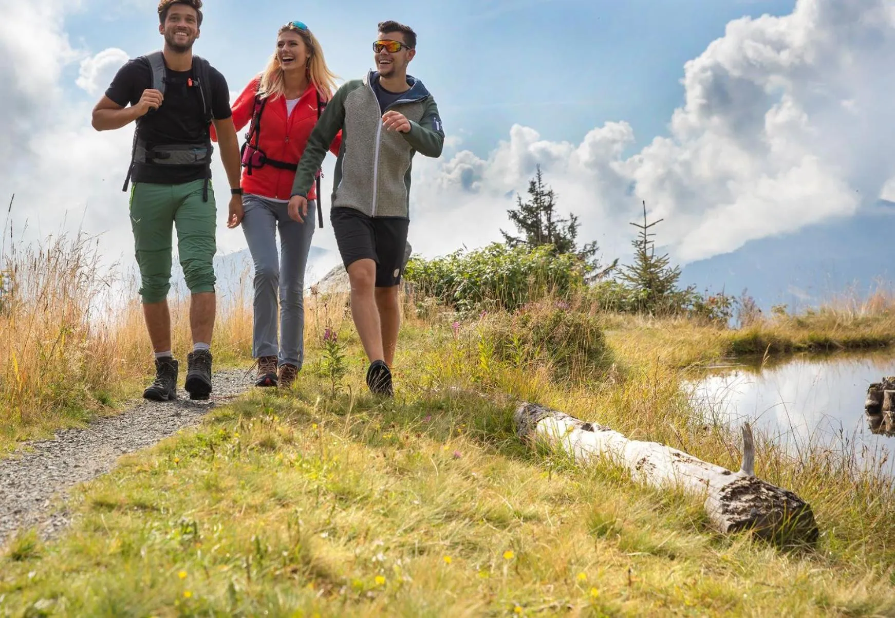 Hiking in eva,VILLAGE