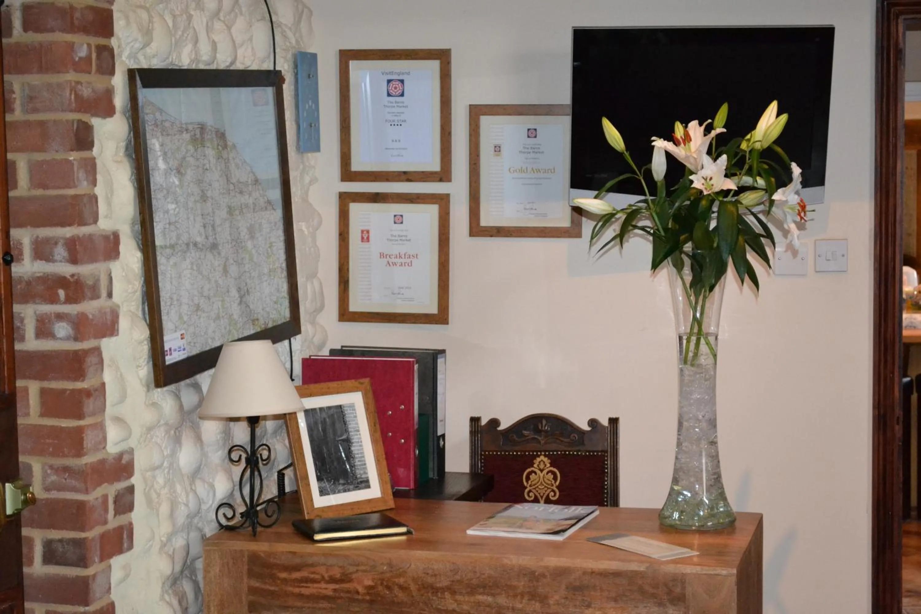 Decorative detail in The Barns