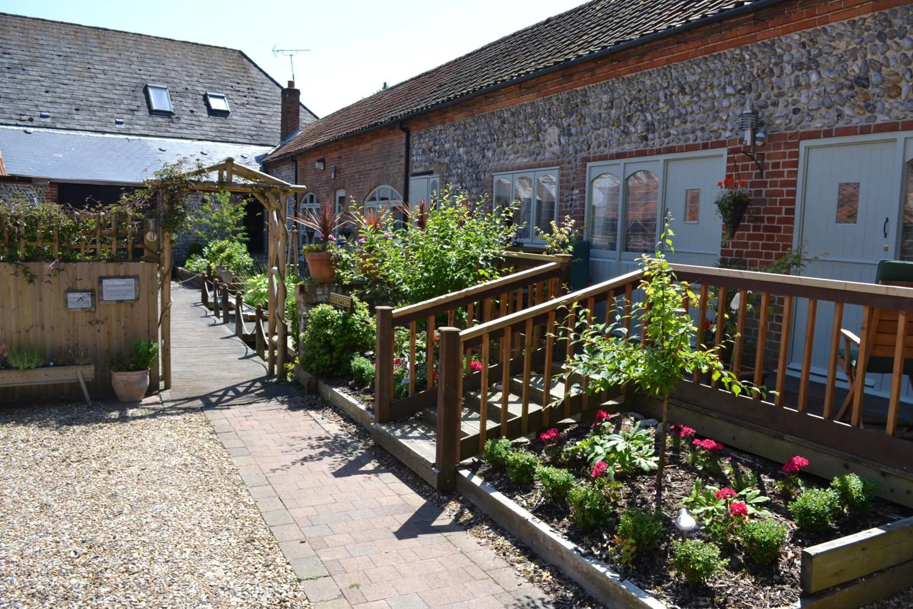 Property building in The Barns
