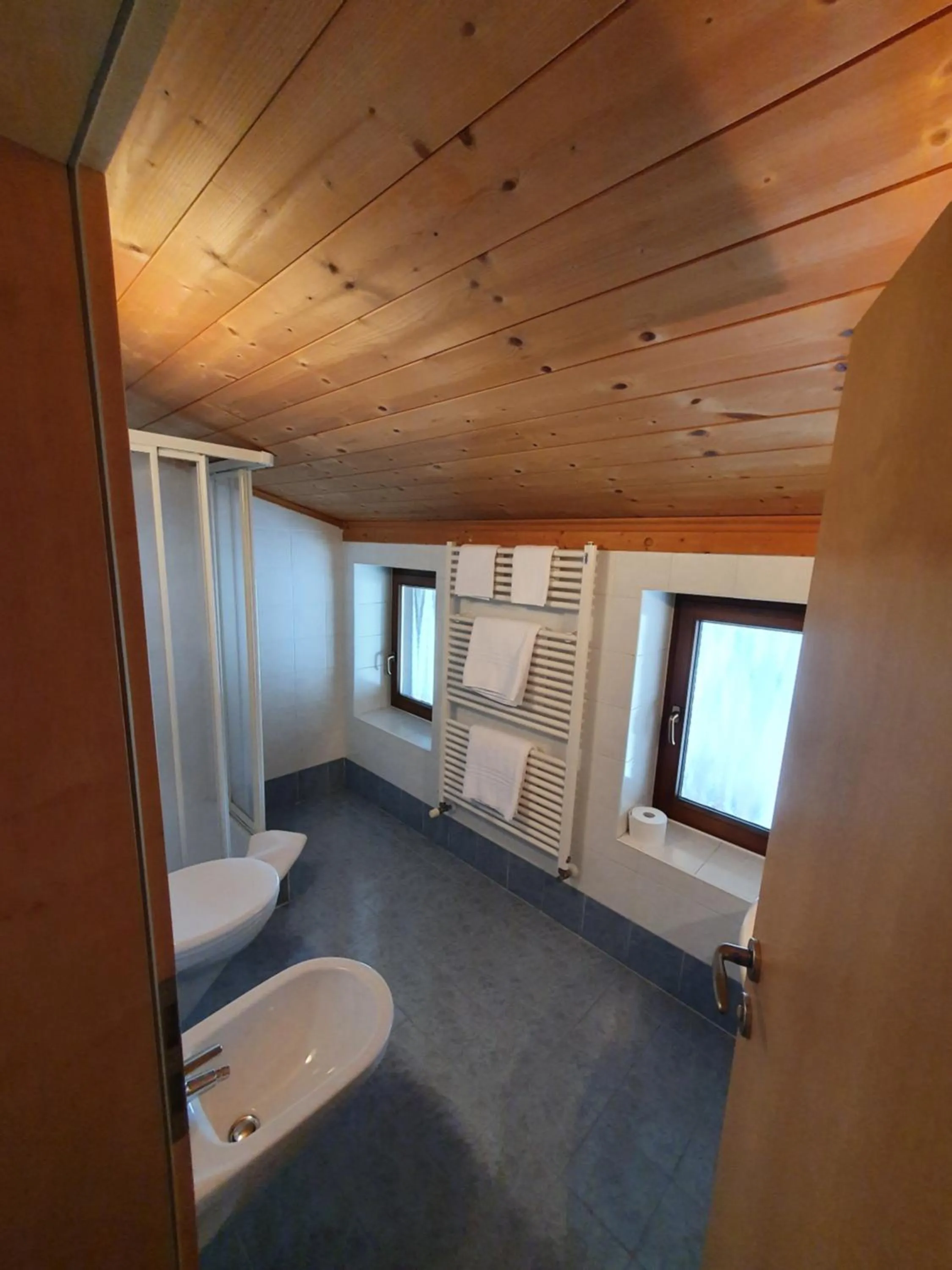 Bathroom in ALBERGO BAR RISTORANTE DOLOMIA