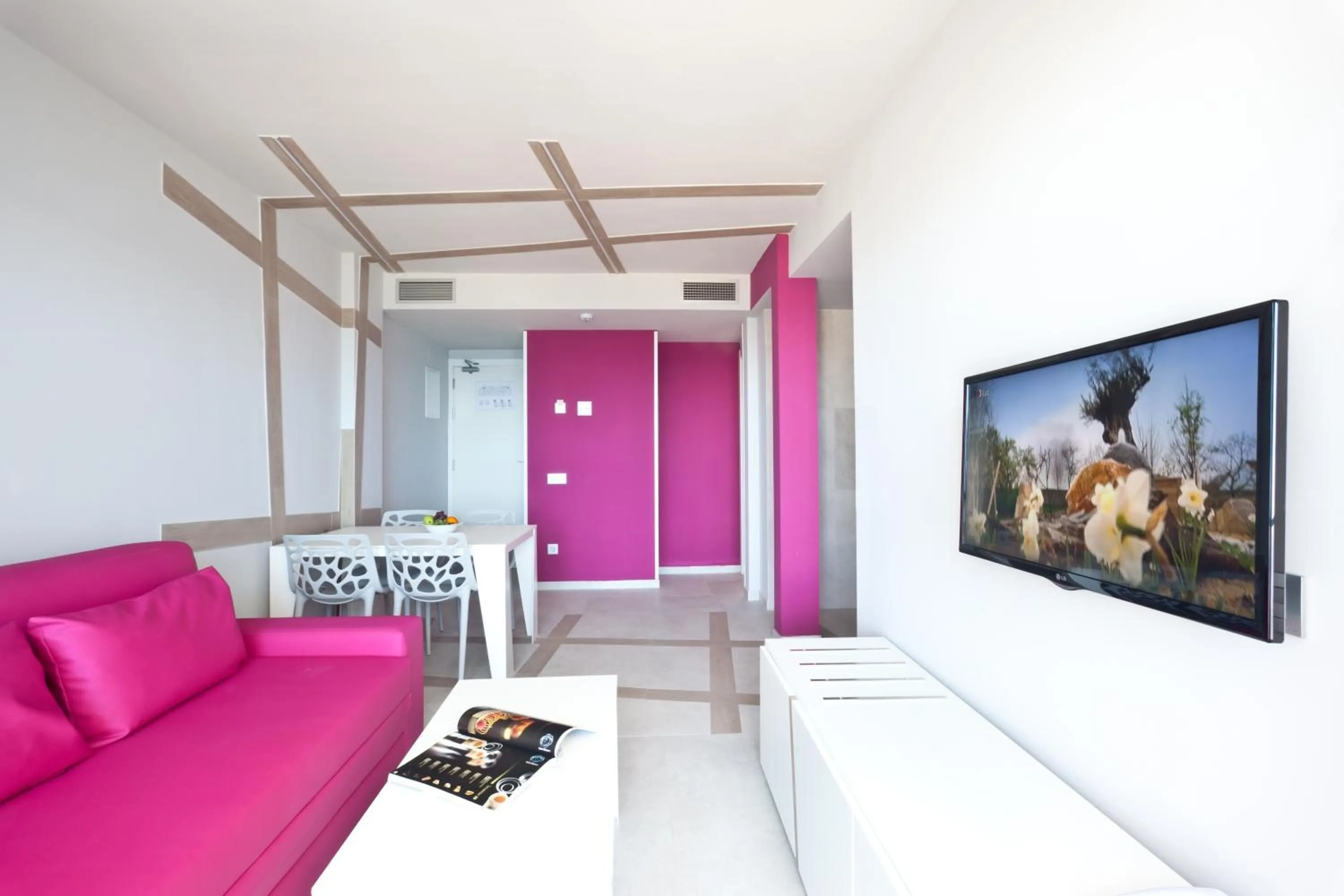 TV and multimedia in Ryans Ibiza Apartments - Only Adults
