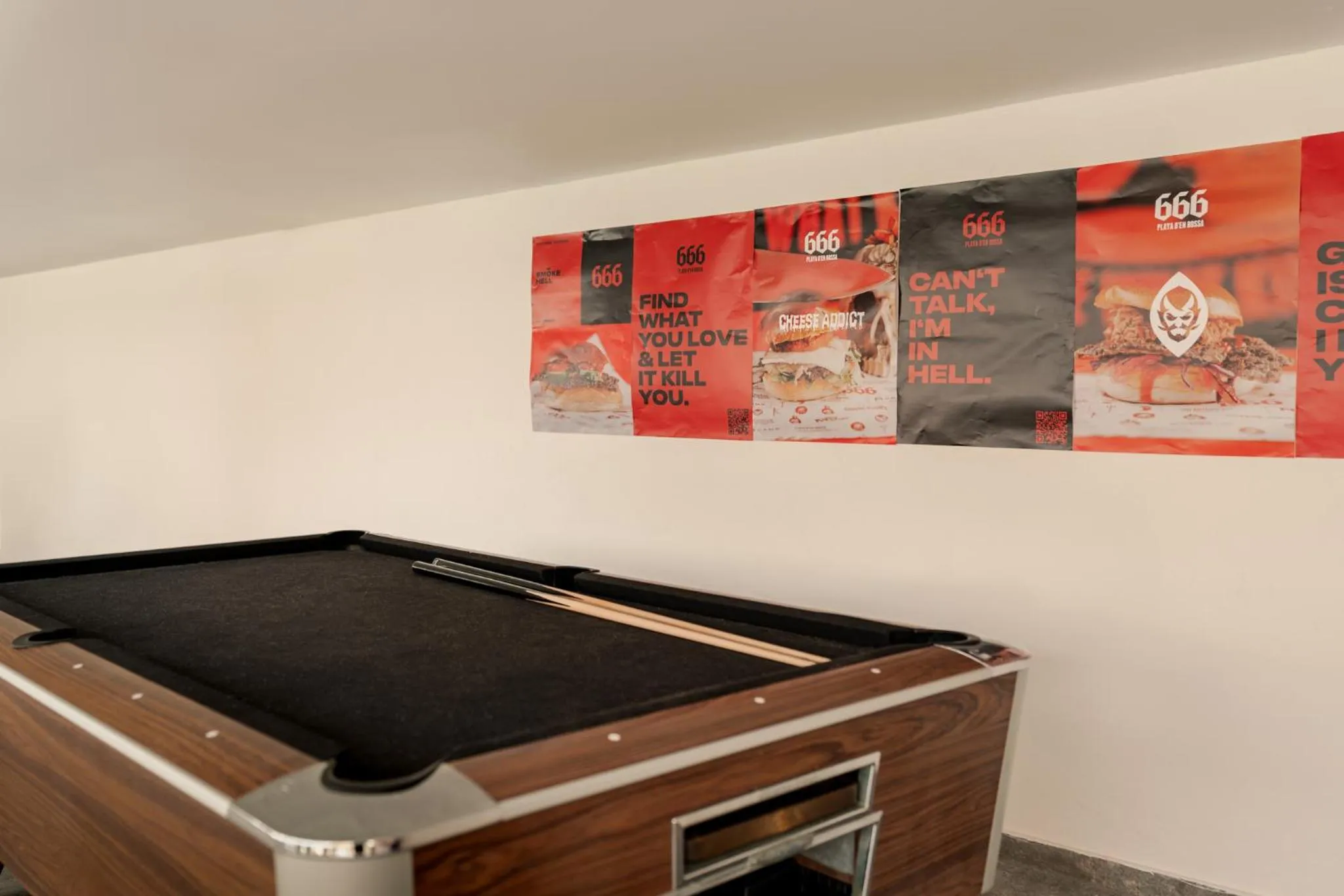 Game Room in Ryans Ibiza Apartments - Only Adults