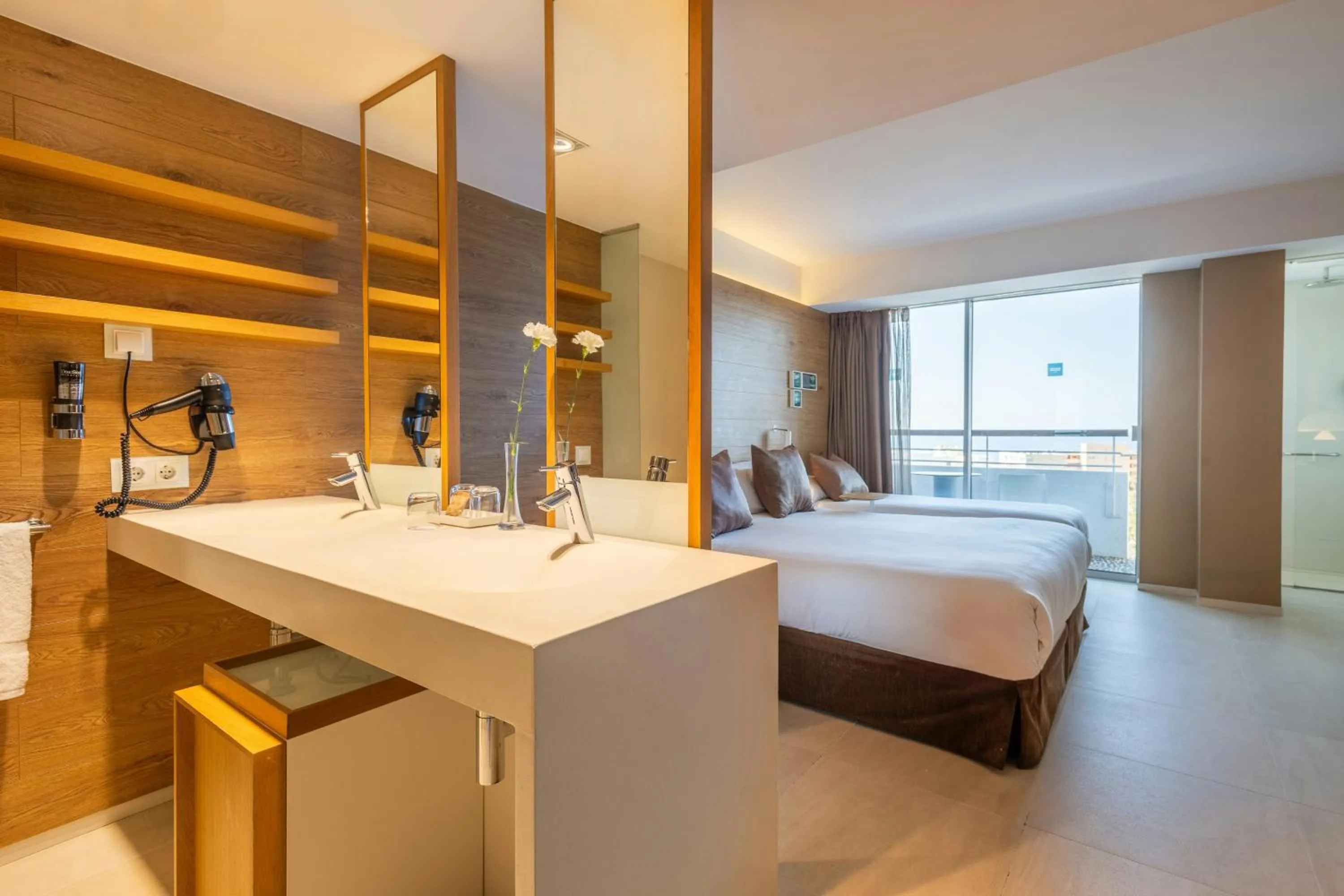 Photo of the whole room, Bed in Leonardo Boutique Hotel Mallorca Port Portals - Adults only