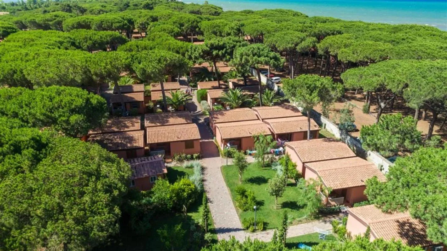 Bird's eye view in Gitavillage Argentario