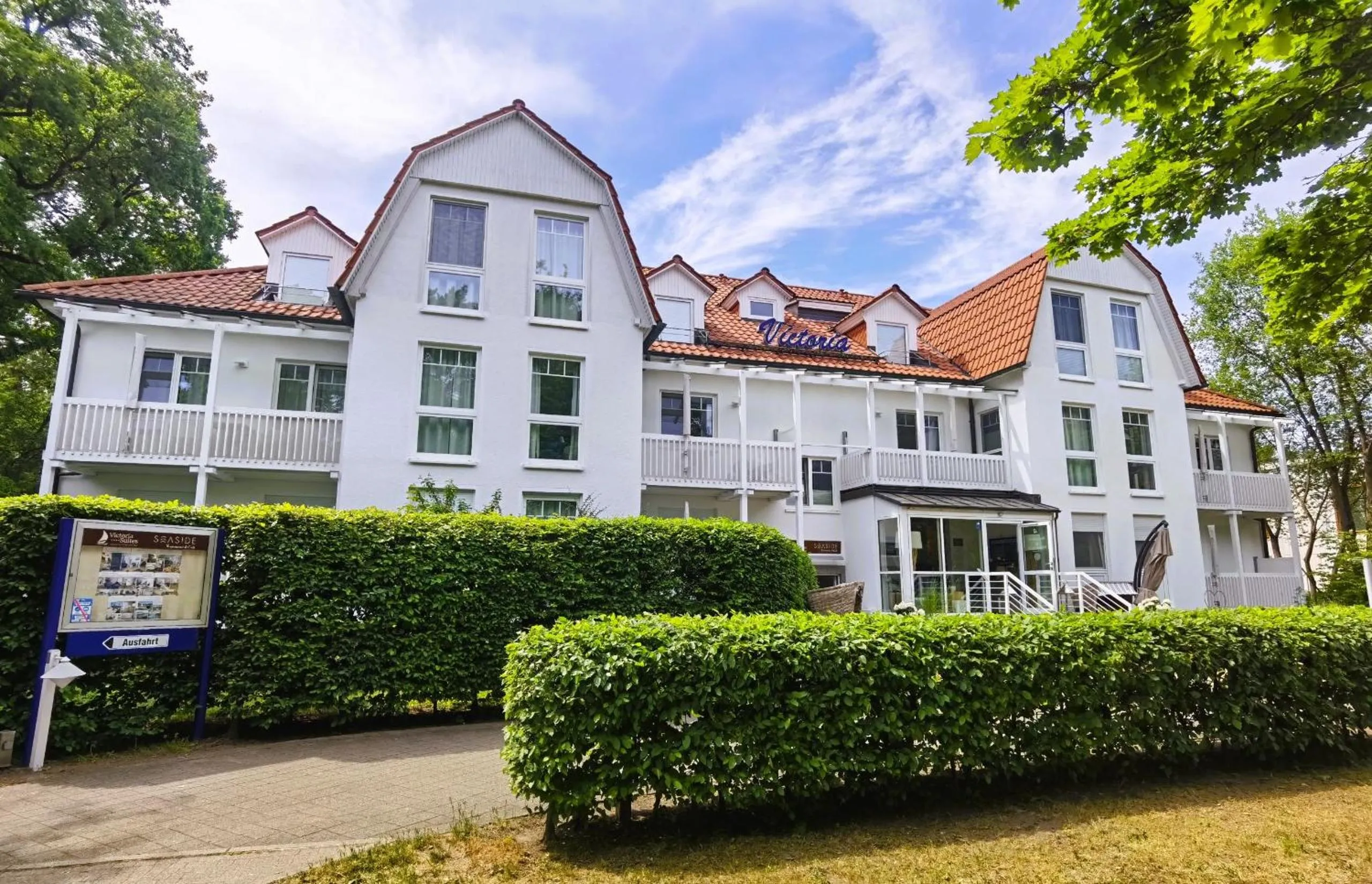 Property building in Victoria Suites