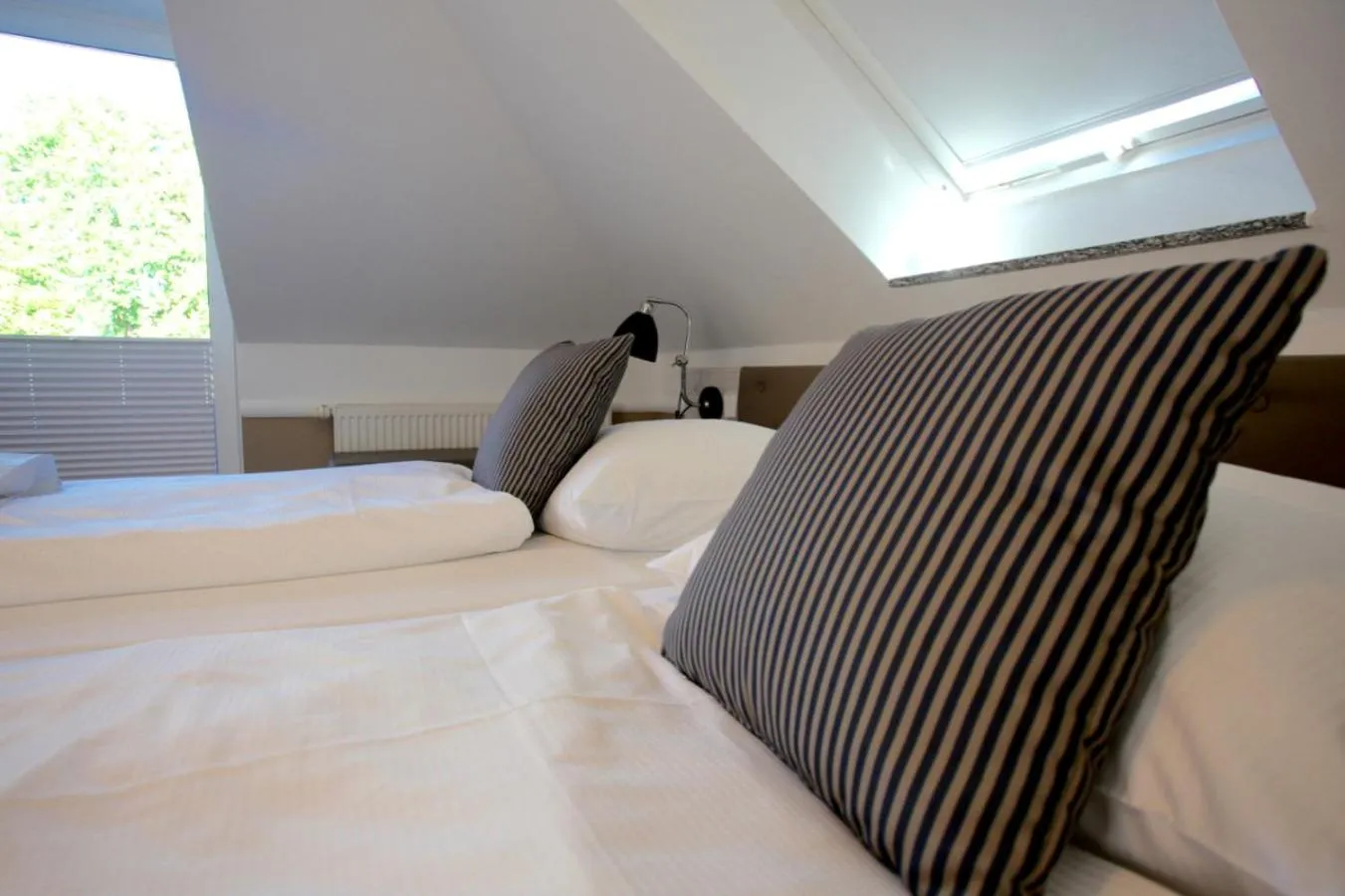 Bed in Victoria Suites