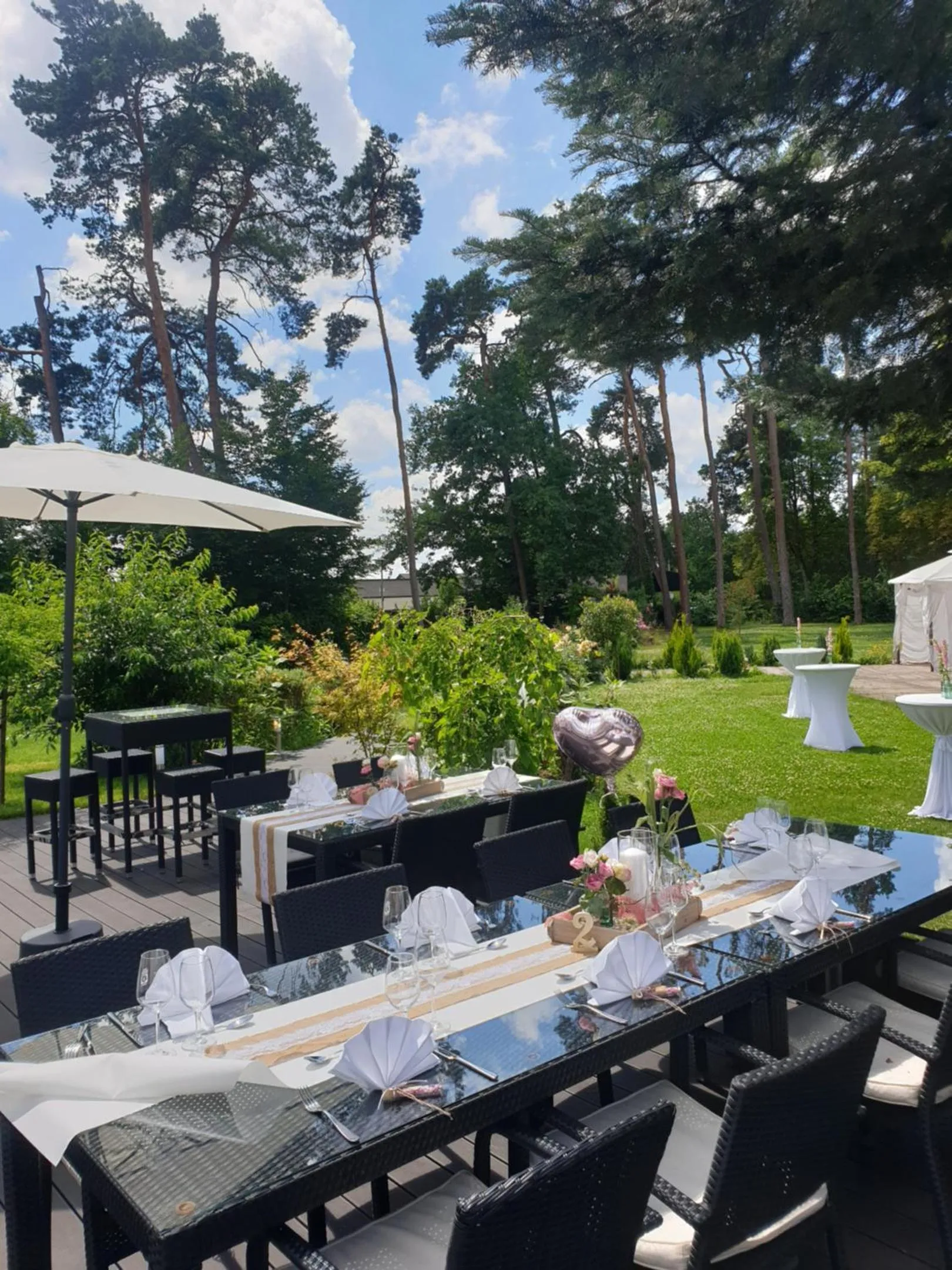 Garden view in Wolfschlucht