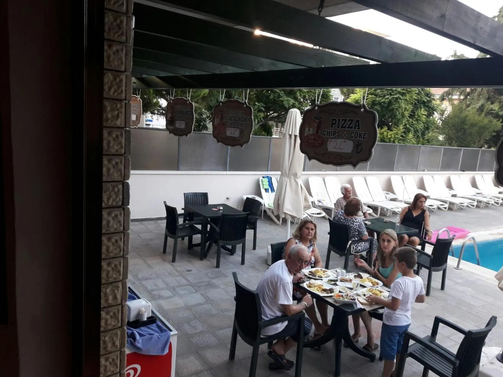 Swimming pool in Nazar Hotel