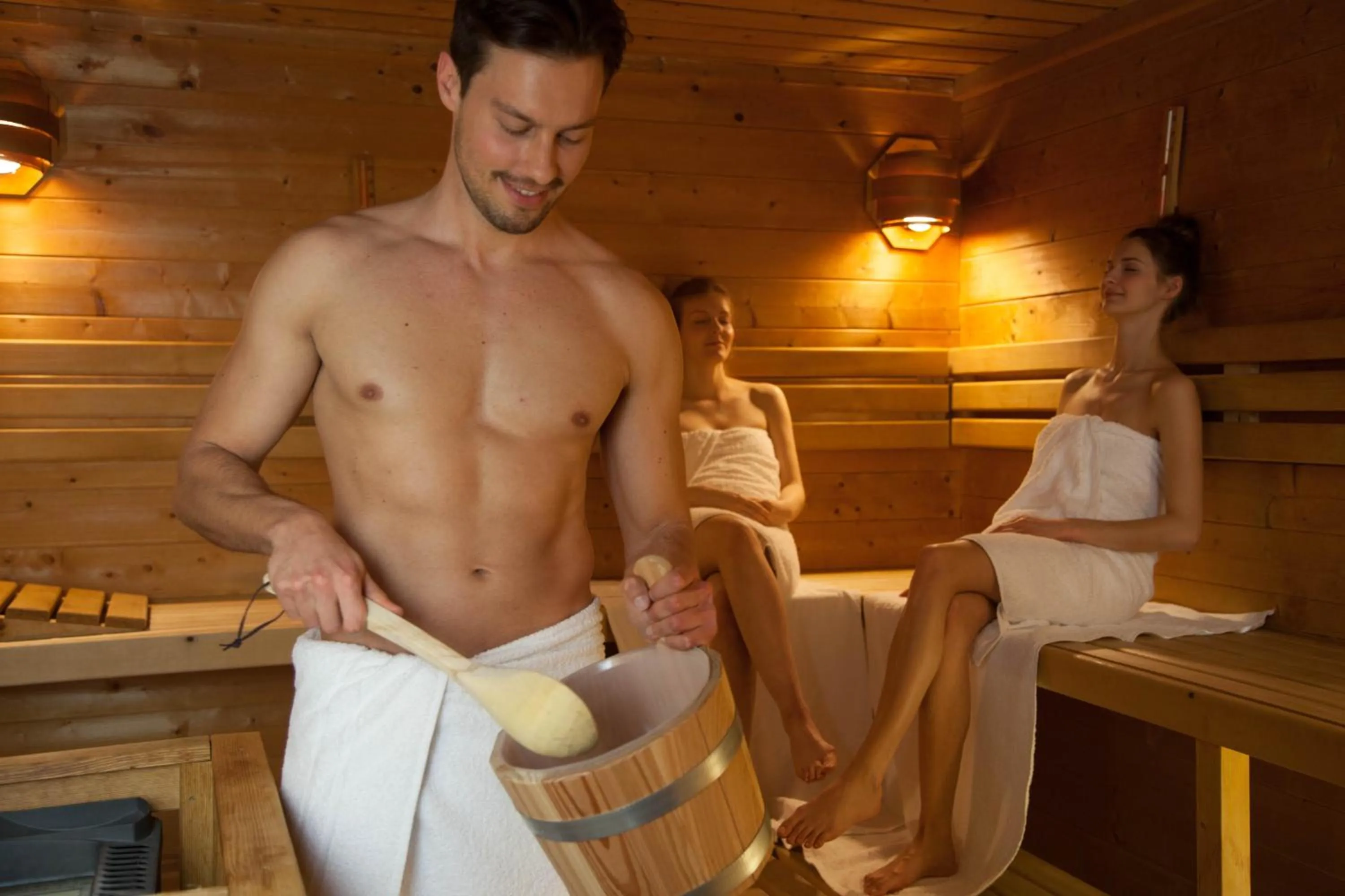 Sauna in Ferienpark Mirow