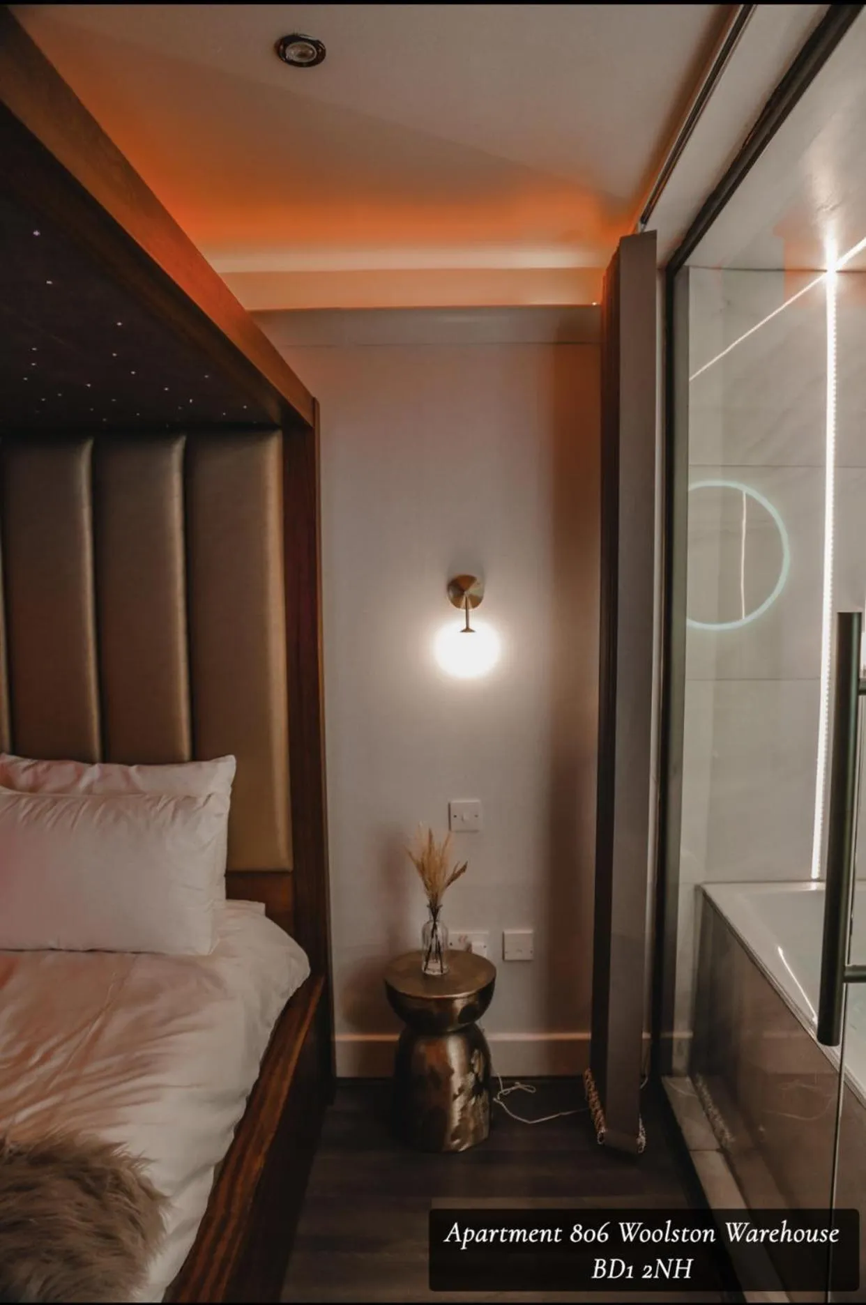 Bedroom, Bed in The Opulence Bradford