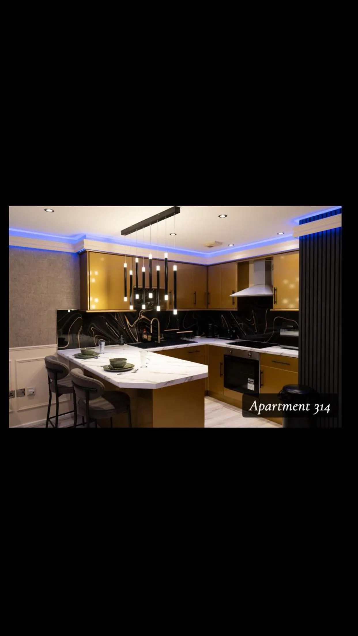 Kitchen or kitchenette in The Opulence Bradford