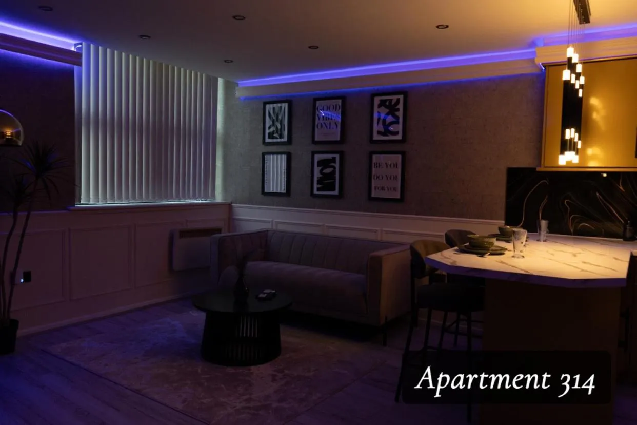 Living room in The Opulence Bradford
