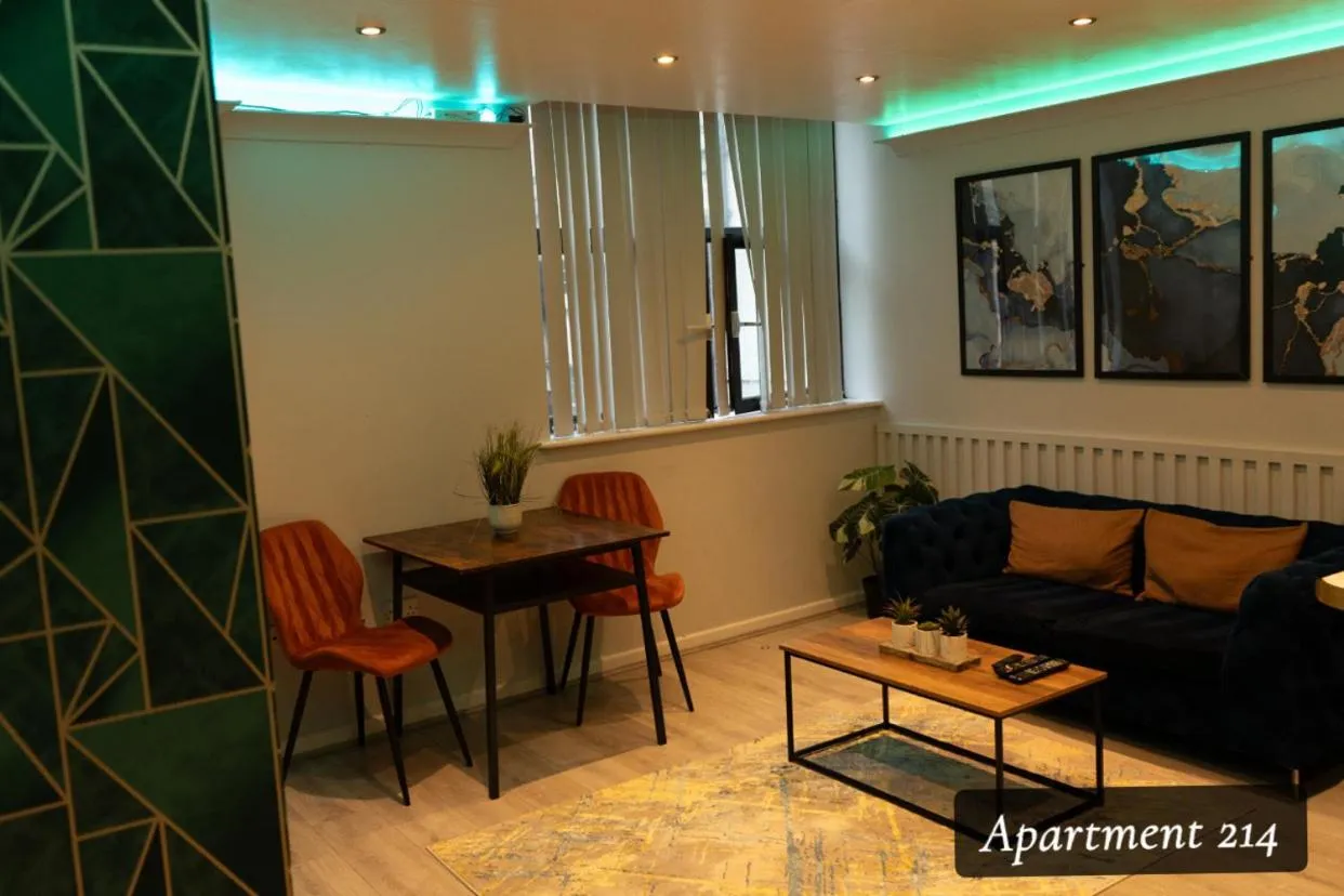 Living room in The Opulence Bradford