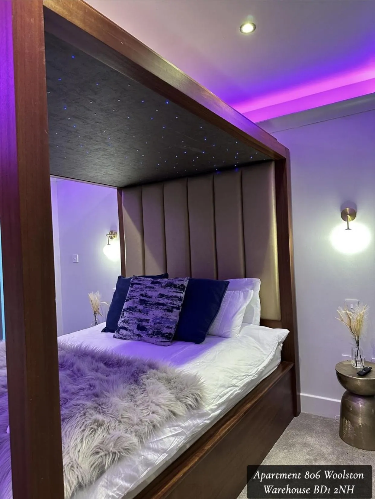 Bedroom, Bed in The Opulence Bradford