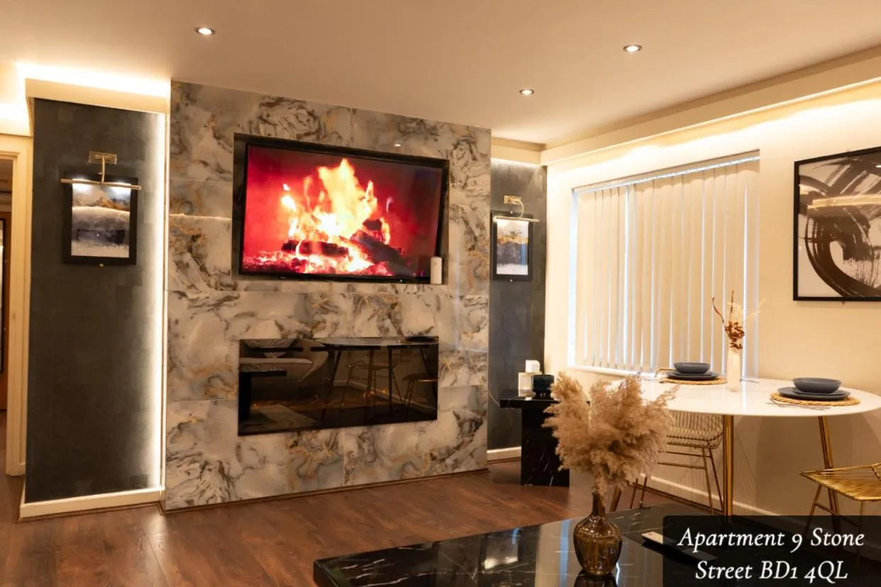 Living room in The Opulence Bradford