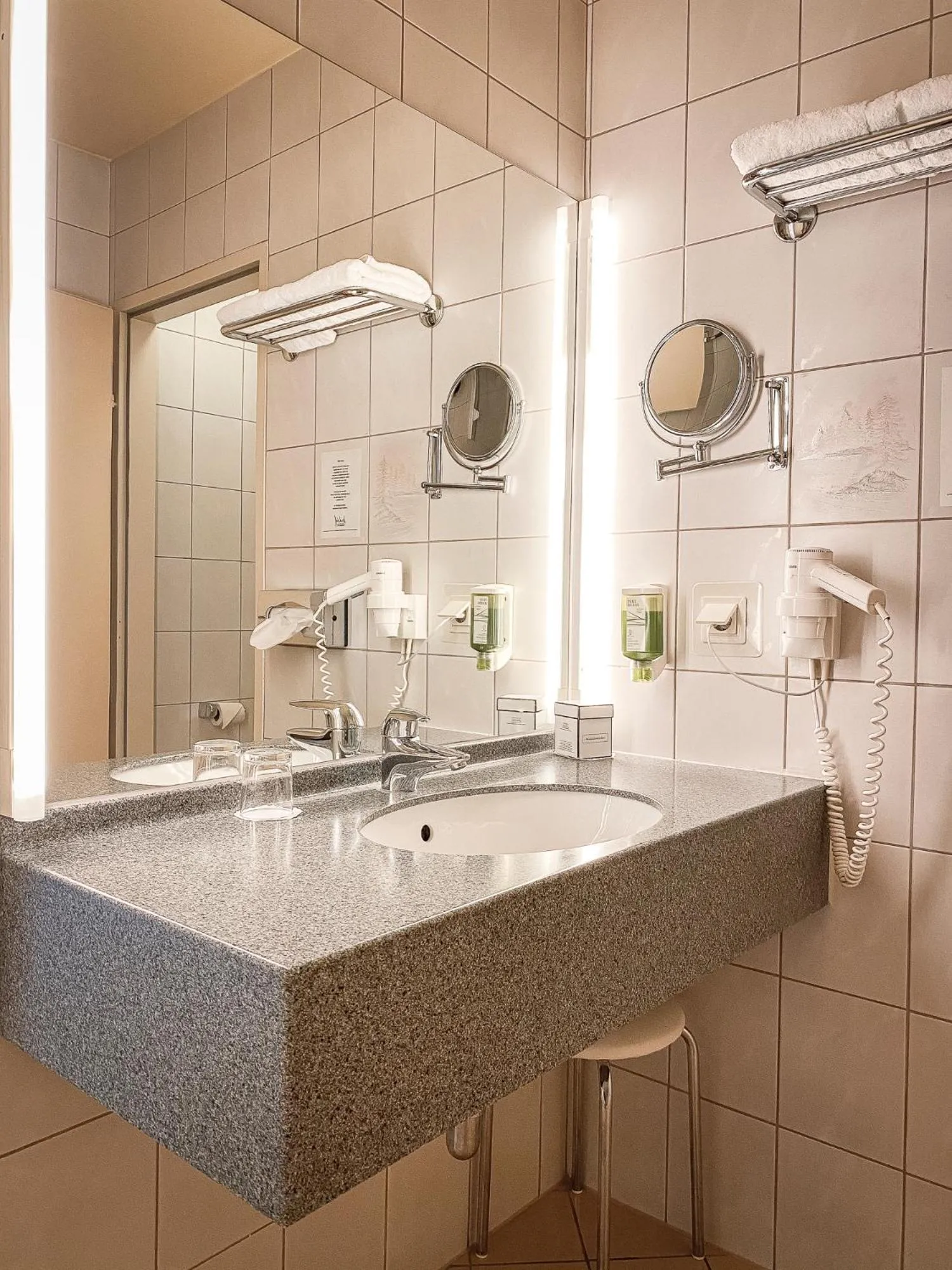 Bathroom in Faulenzerhotel