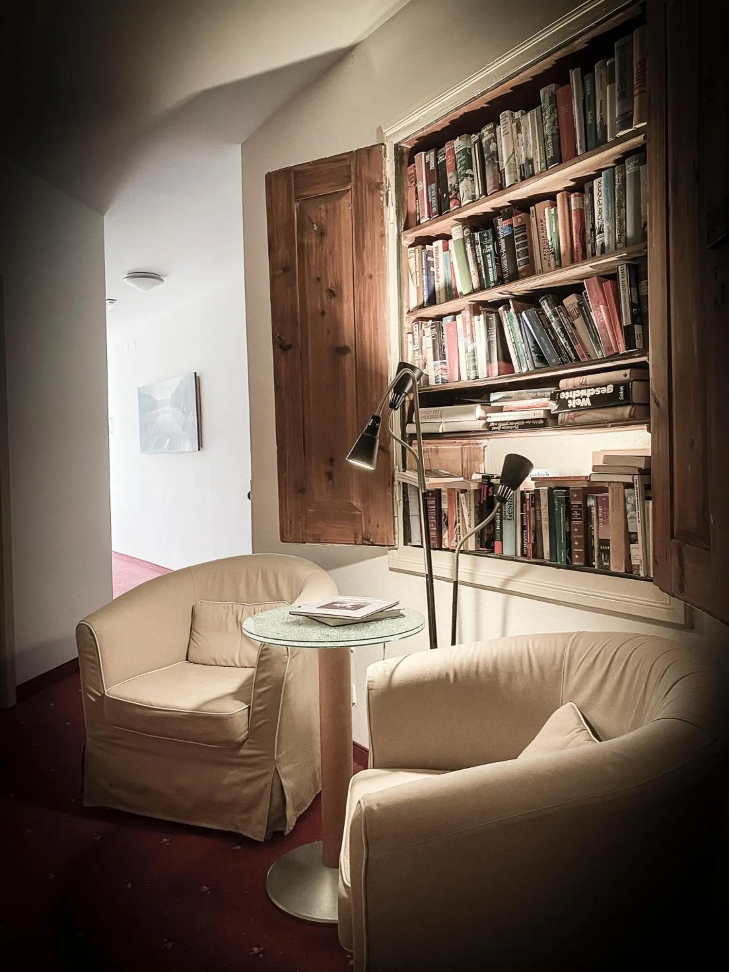 Library in Faulenzerhotel