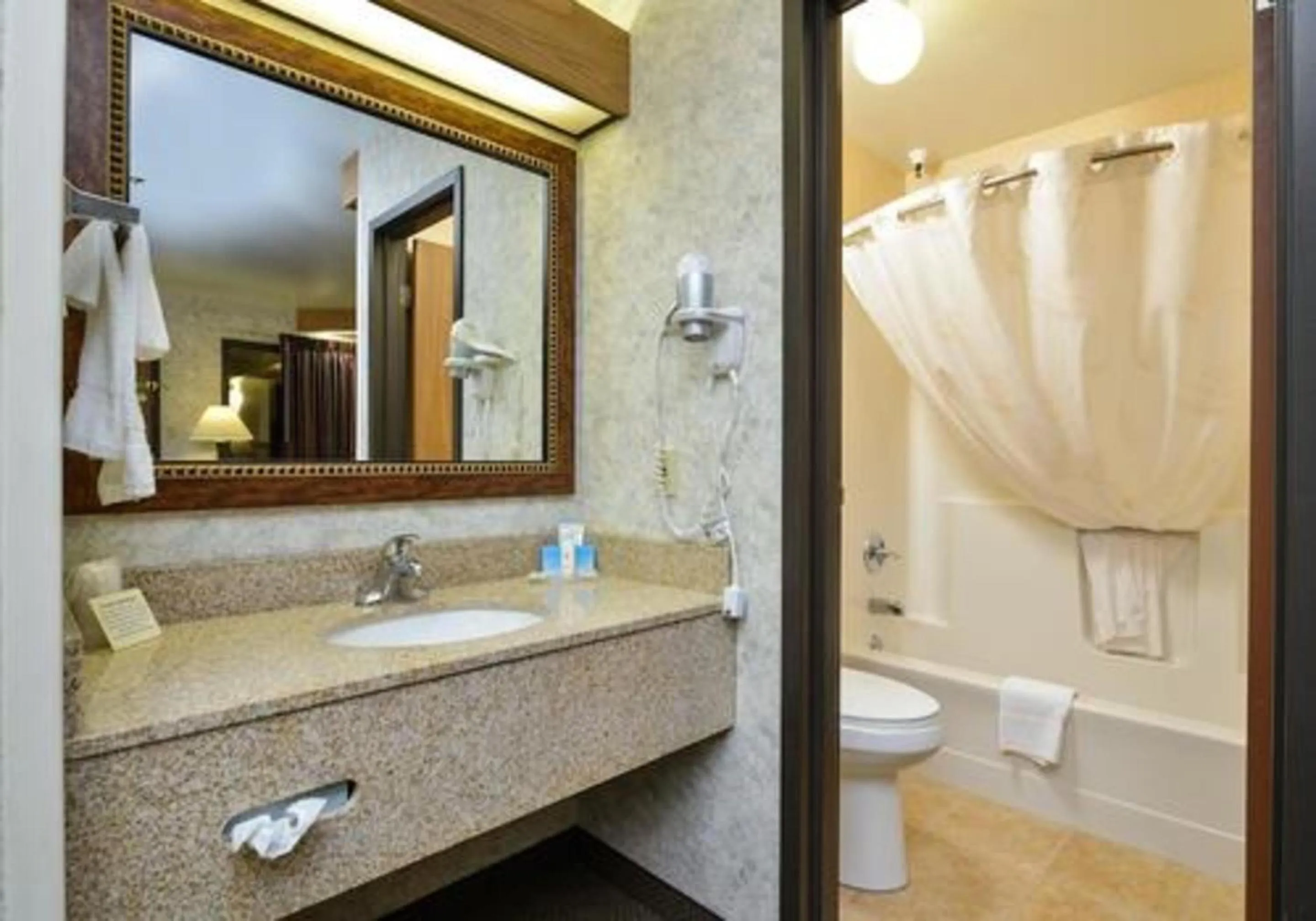 Bathroom in Studio 6 - Minot, ND