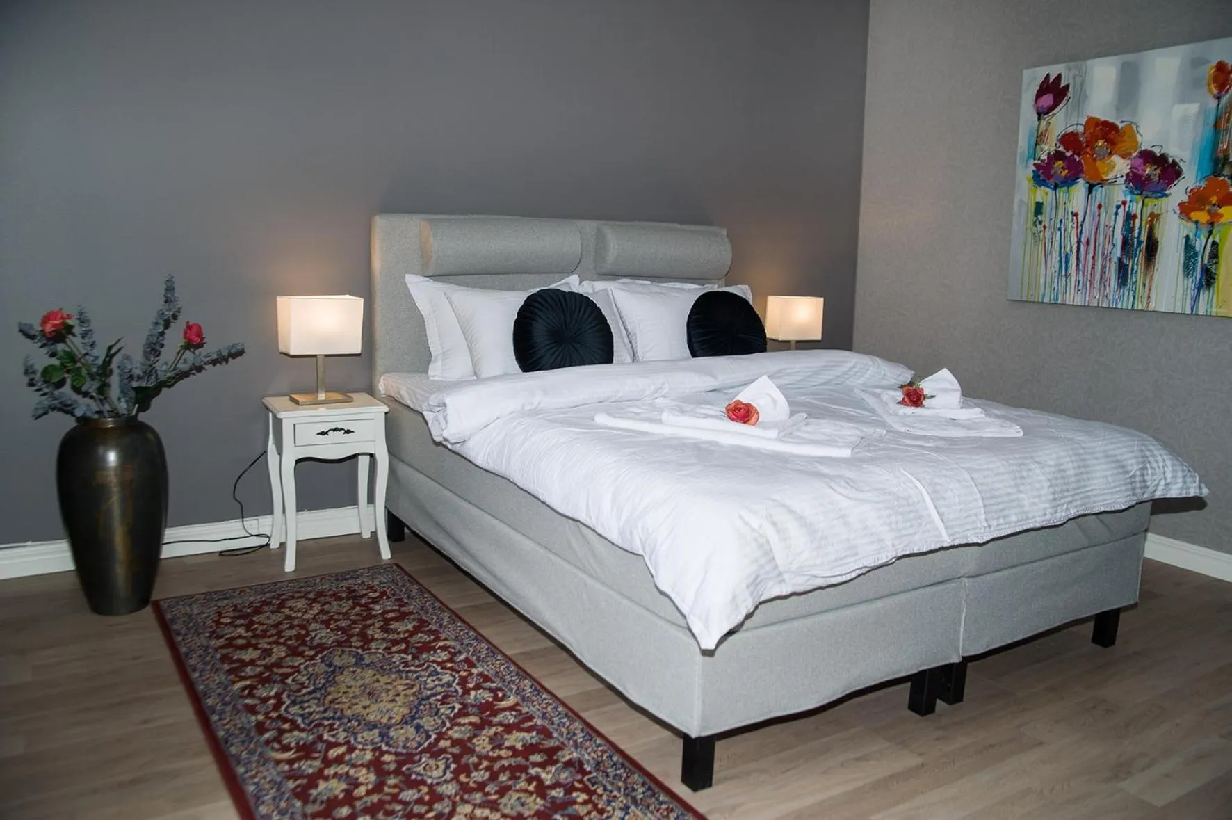 Bed in Appelberg hotel