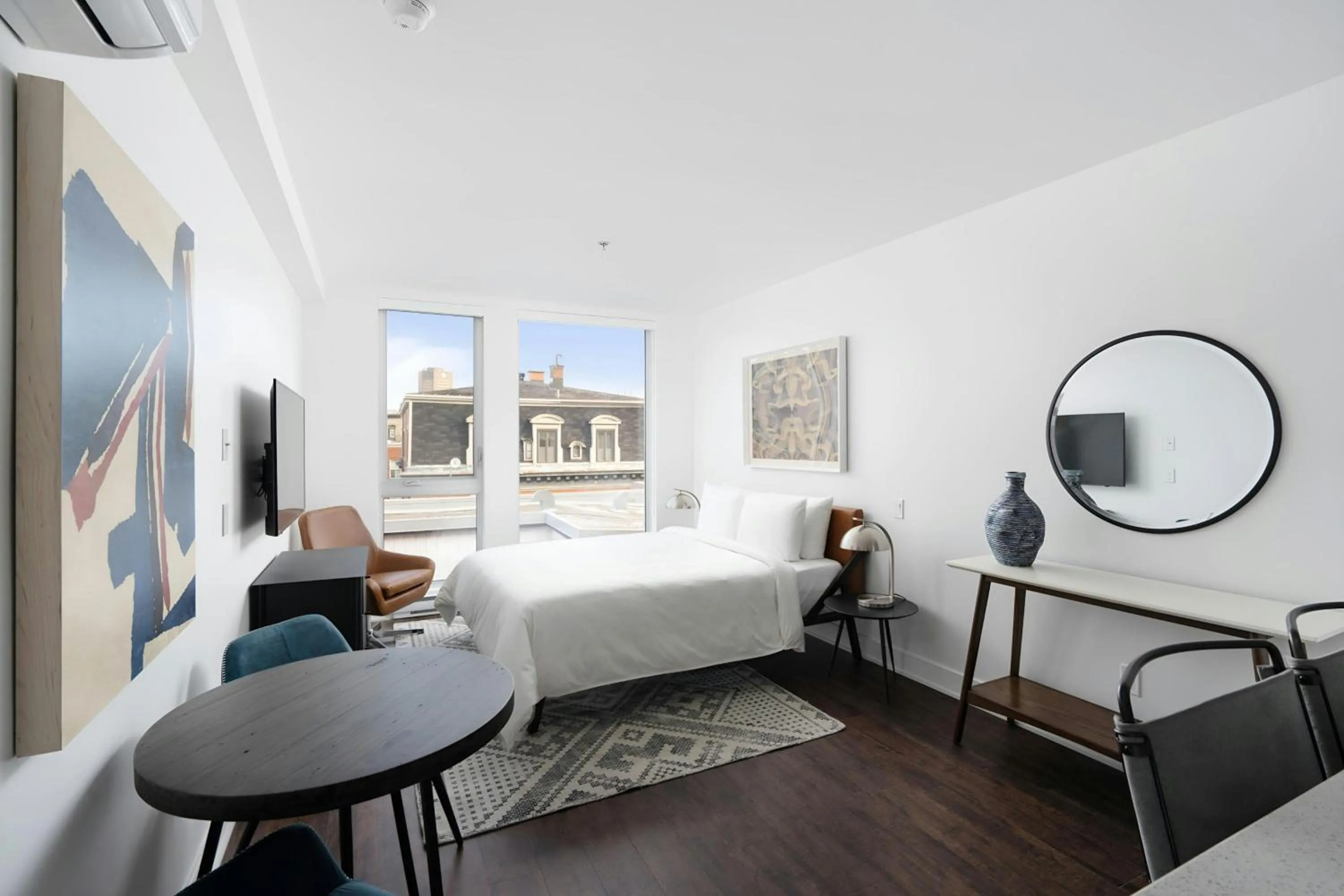 Bedroom, Bed in Sonder by Marriott Bonvoy Gare Saint Denis Apartments Downtown