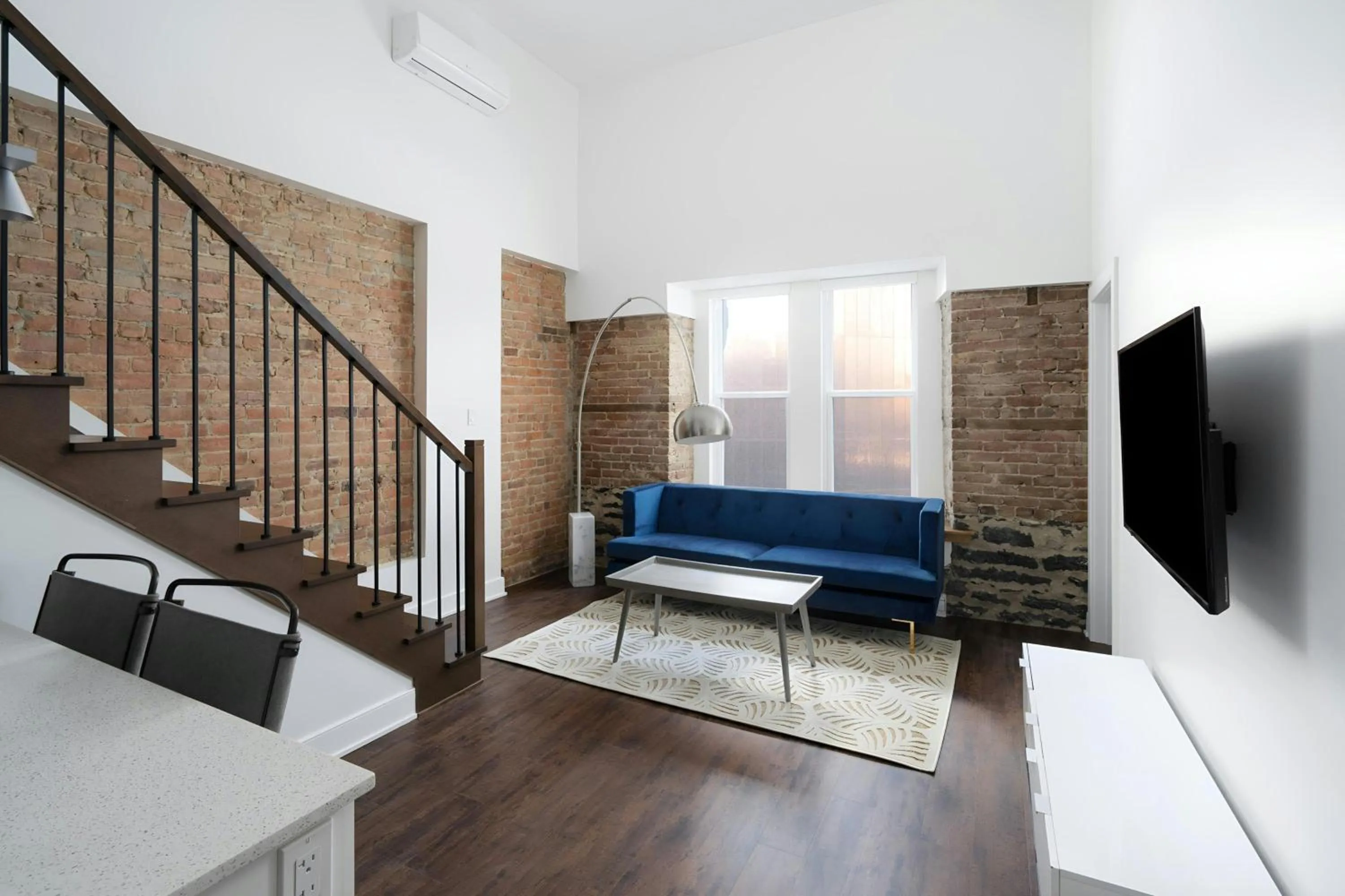 Living room in Sonder by Marriott Bonvoy Gare Saint Denis Apartments Downtown