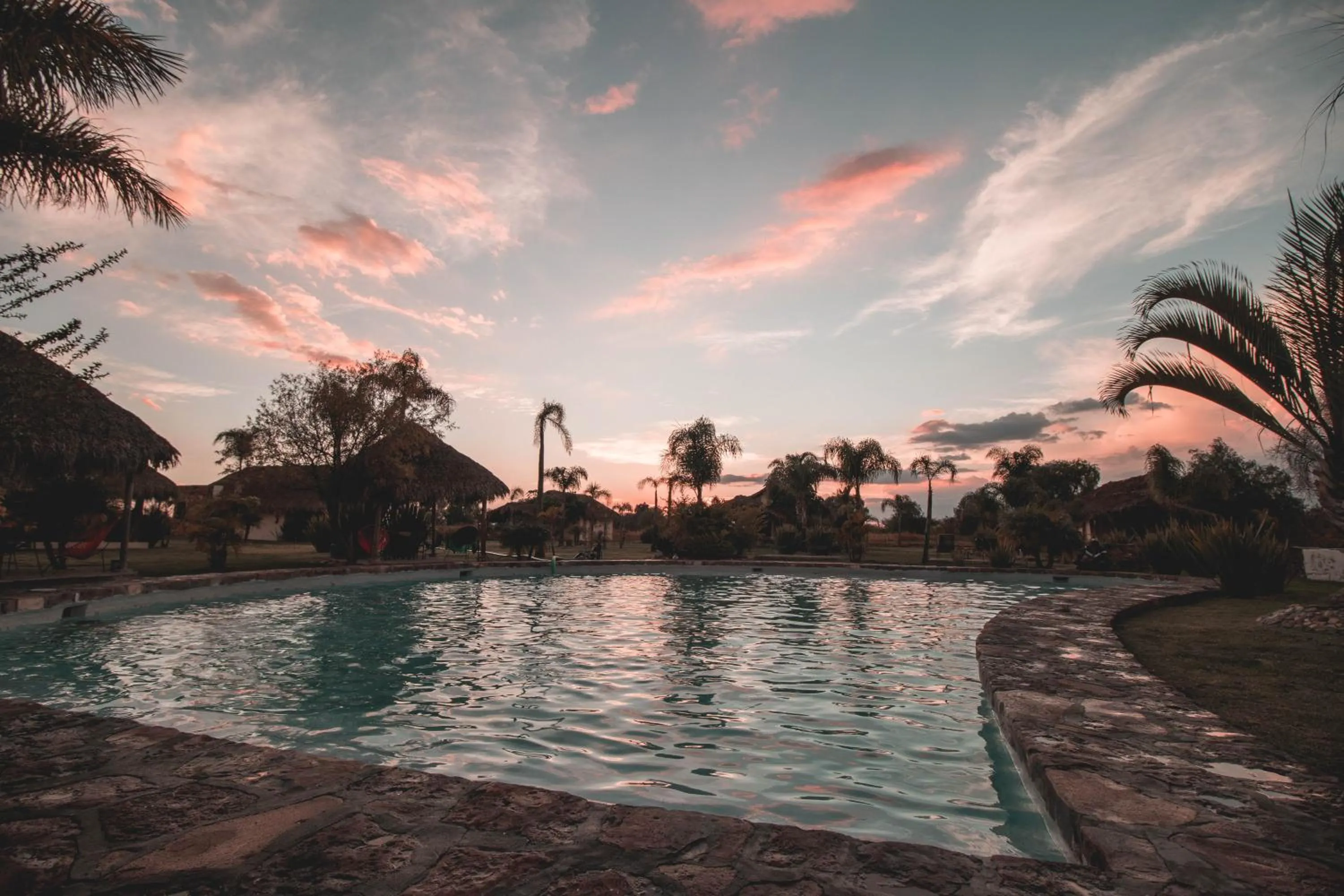 Sunset in Hotel y Villas Los Pirules by Rotamundos