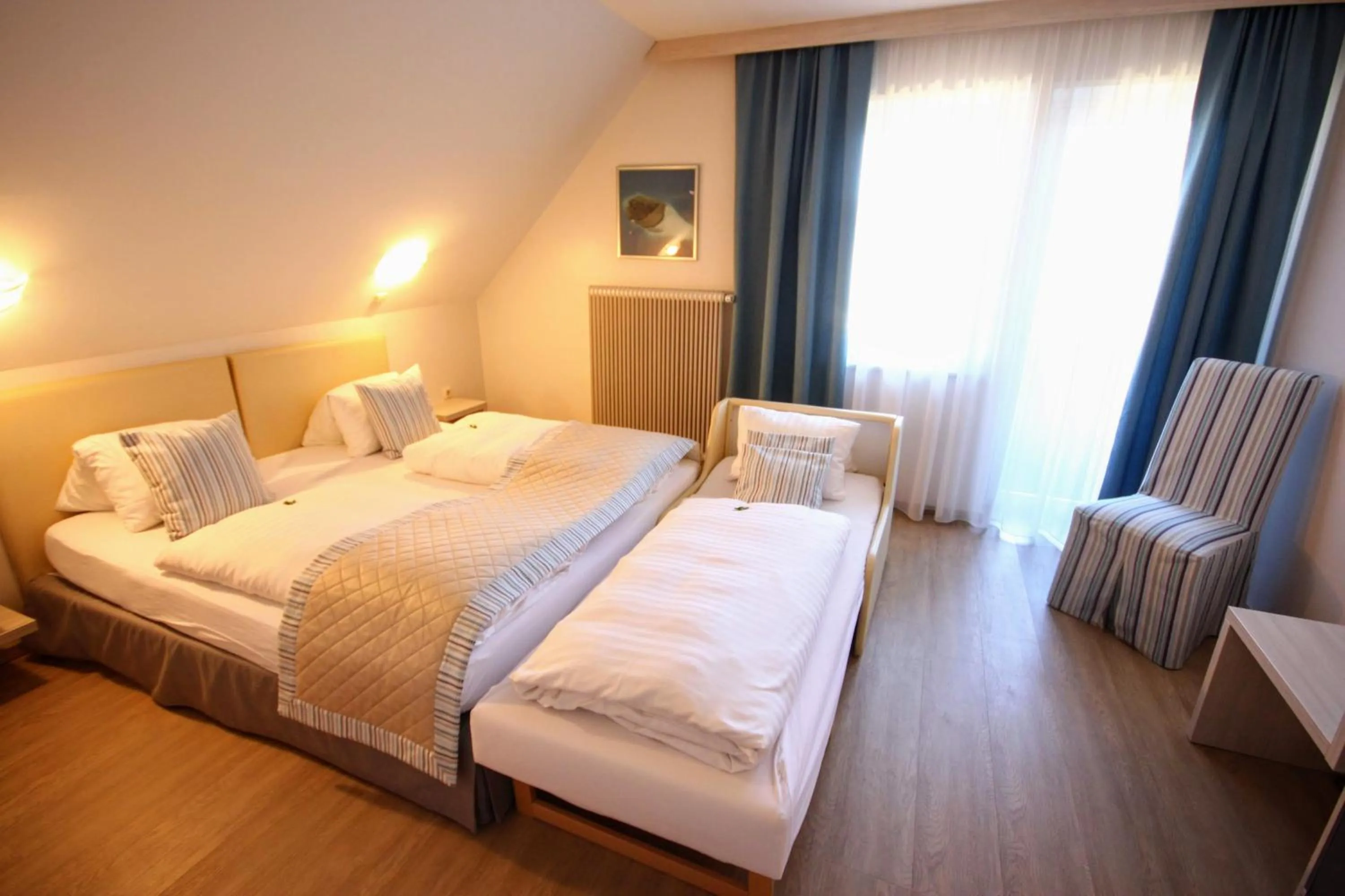 Photo of the whole room, Bed in Hotel Rösch