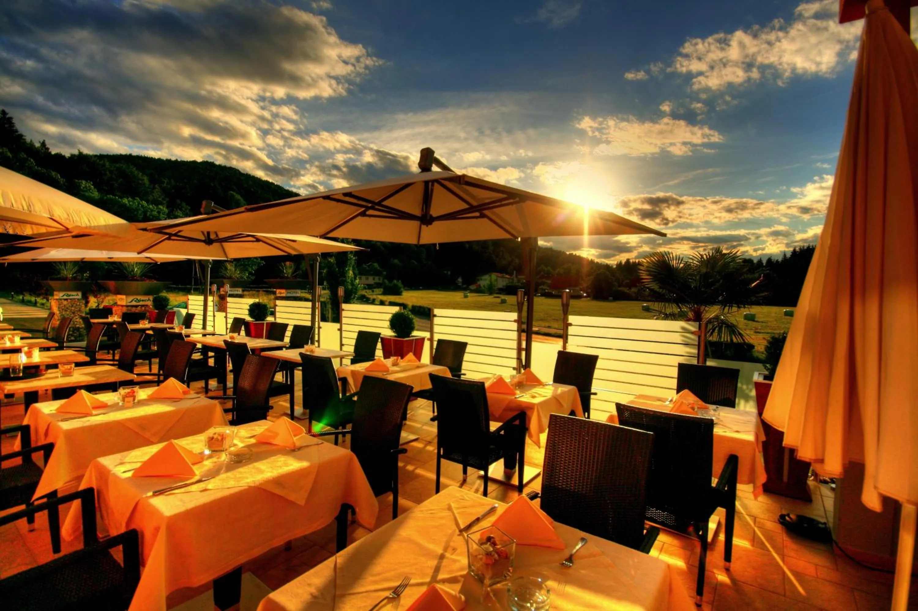 Balcony/Terrace in Hotel Rösch